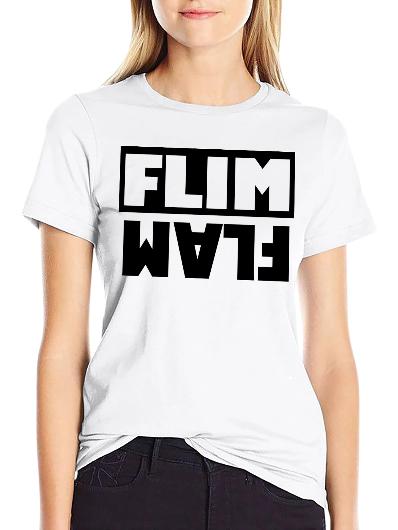 Flim Flam Graphic Tee - Soft Cotton Crew Neck Shirt