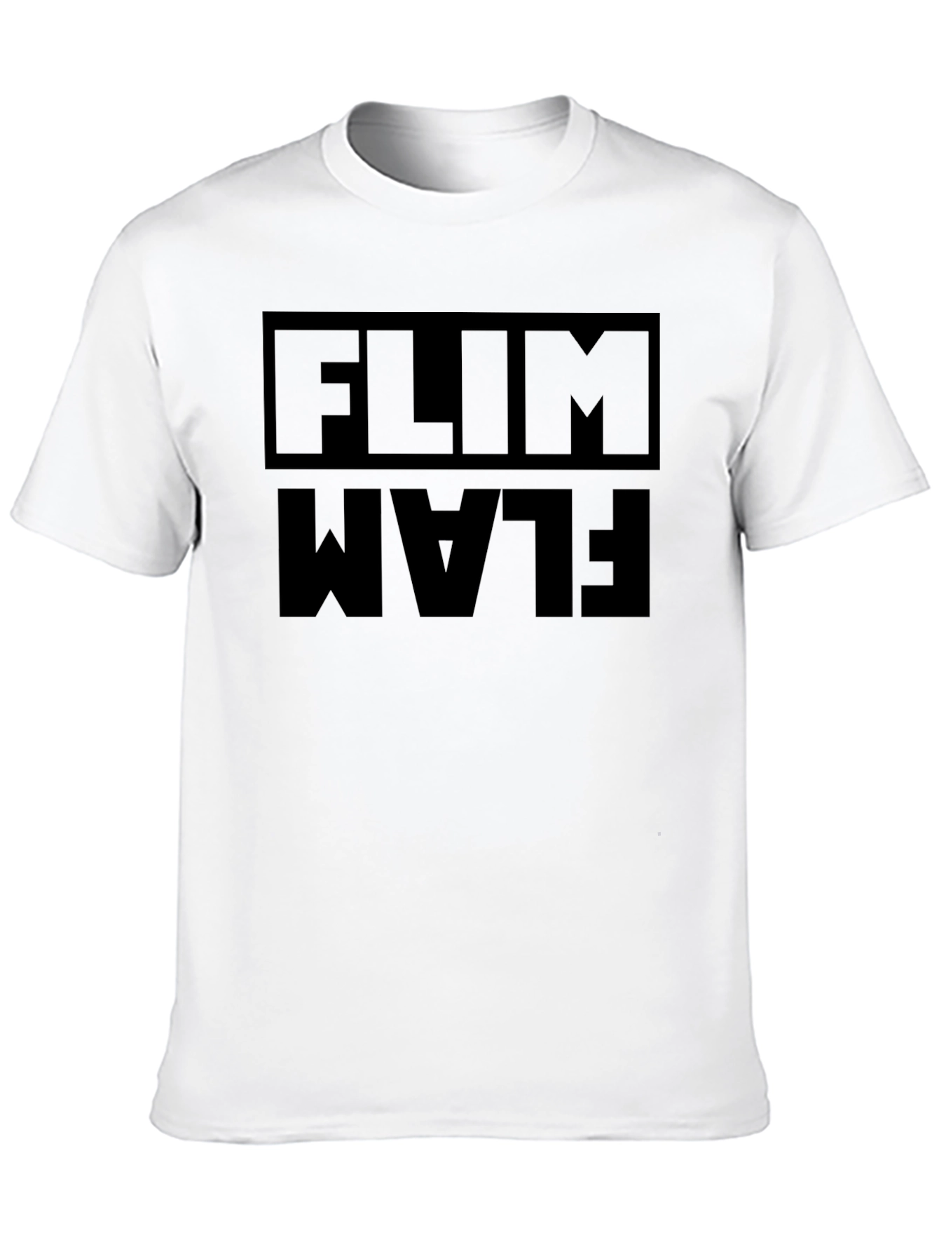 Flim Flam Graphic Tee - Soft Cotton Crew Neck Shirt