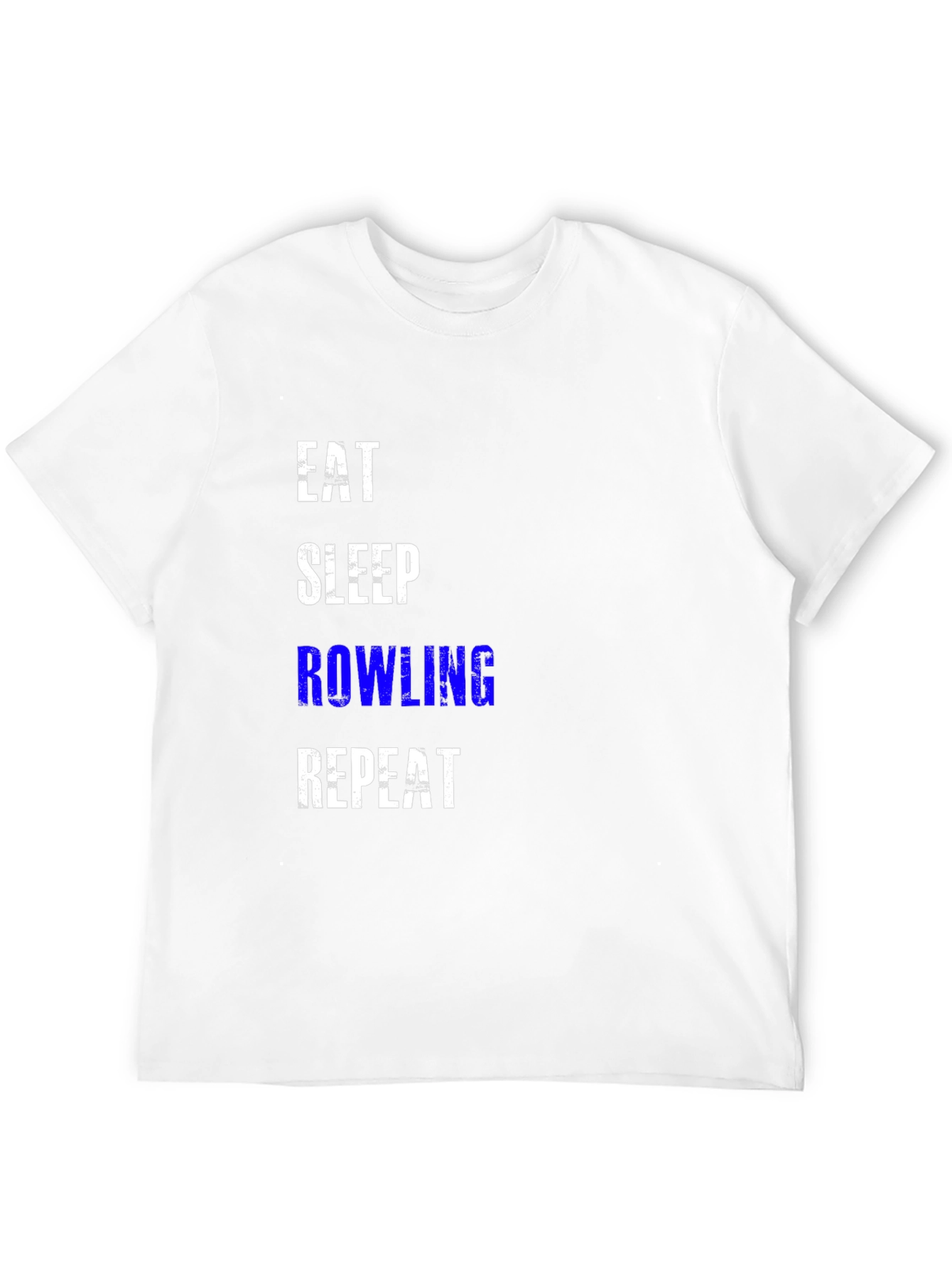 Eat Sleep Rowling Repeat Graphic Tee