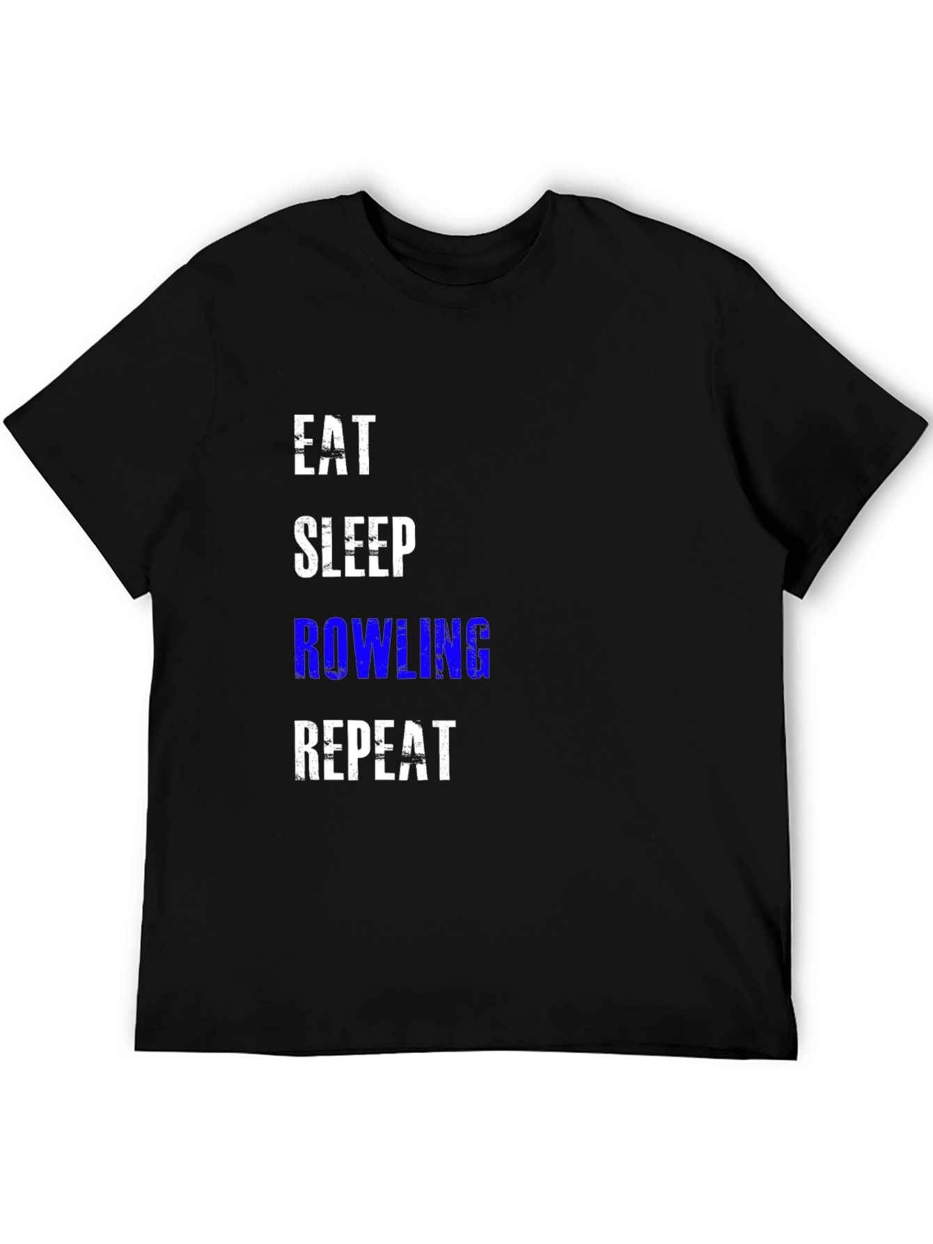 Eat Sleep Rowling Repeat Graphic Tee