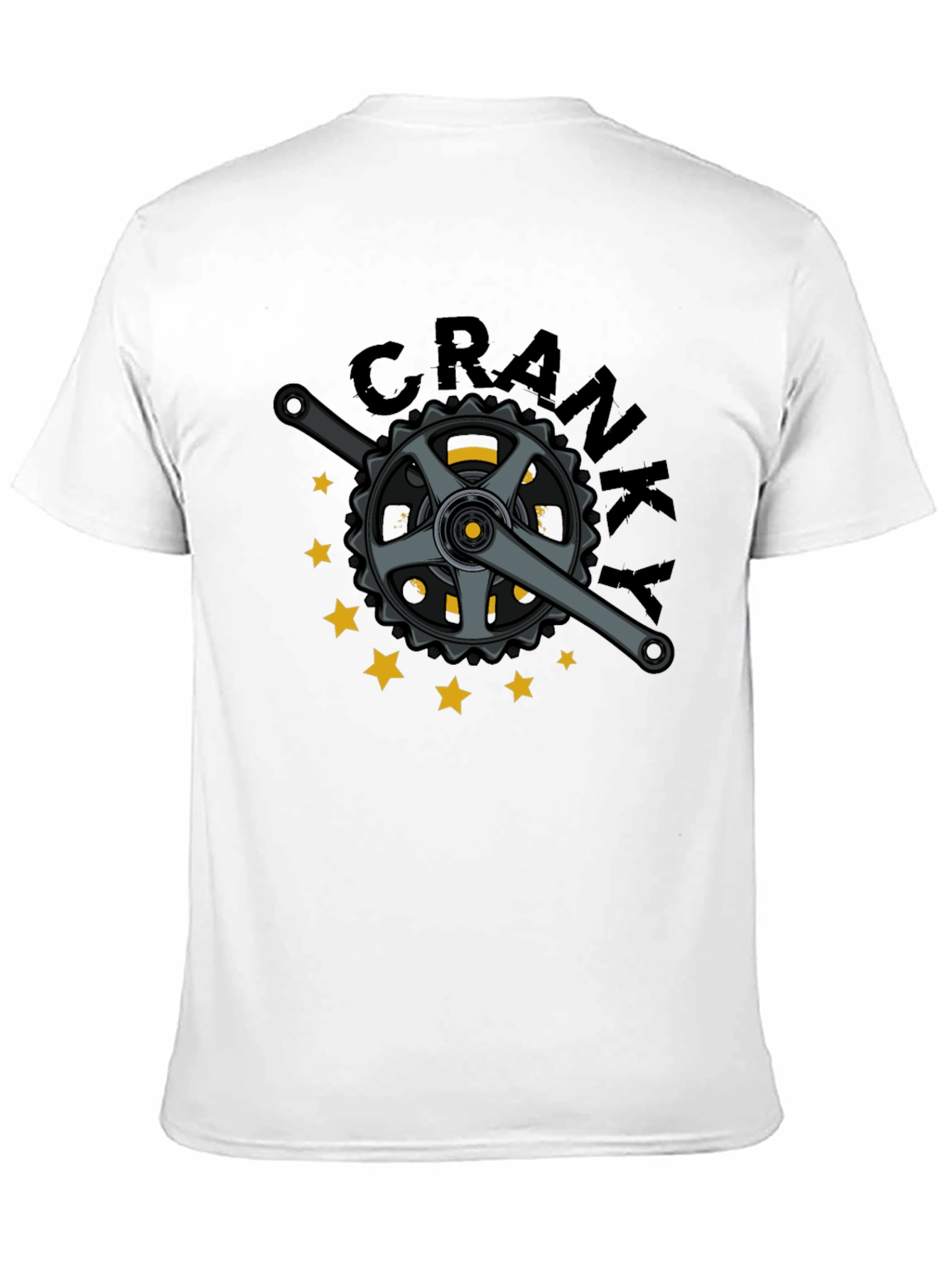 Cranky Bike T-Shirt - Unique Cyclist Design