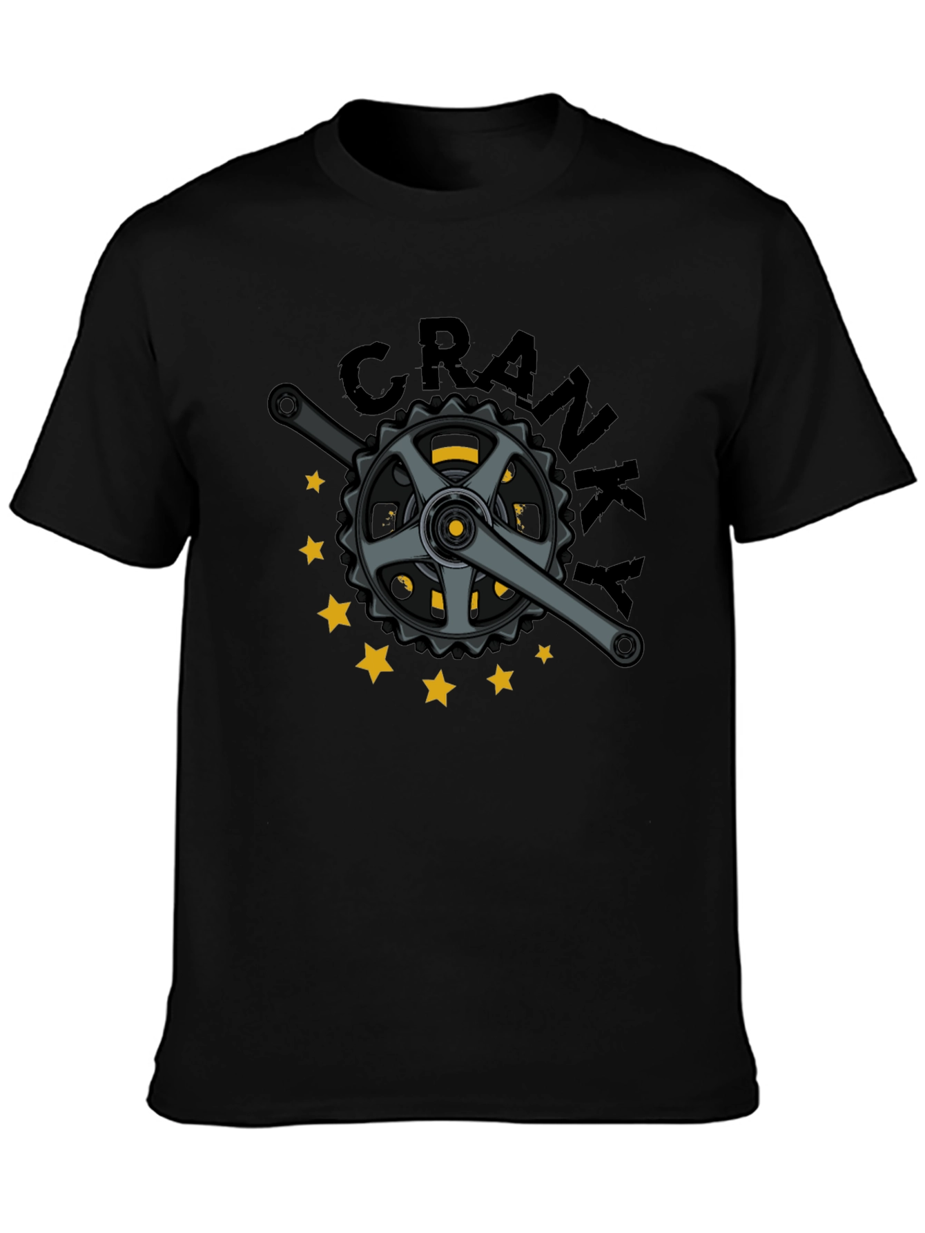 Cranky Bike T-Shirt - Unique Cyclist Design