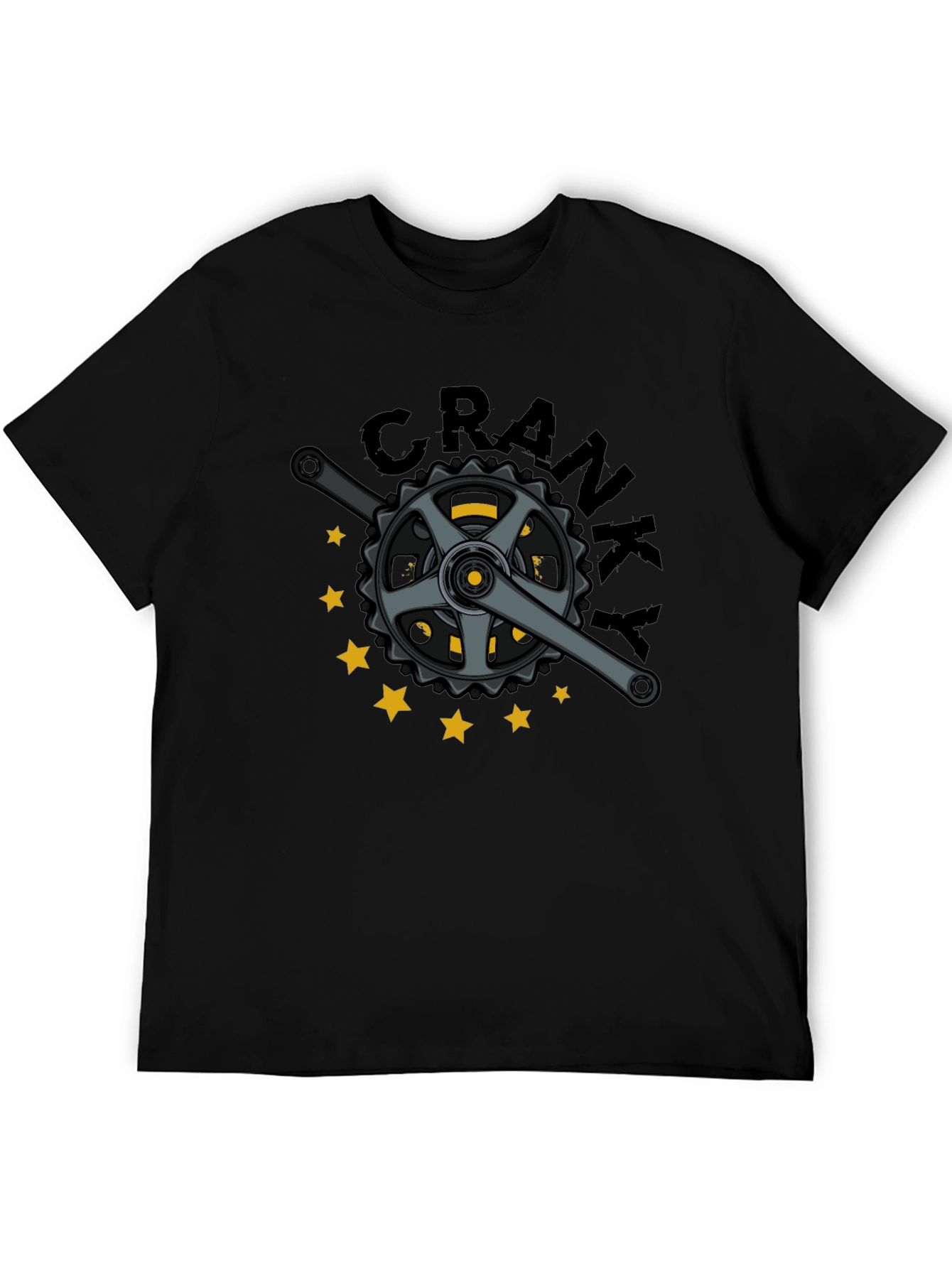 Cranky Bike T-Shirt - Unique Cyclist Design