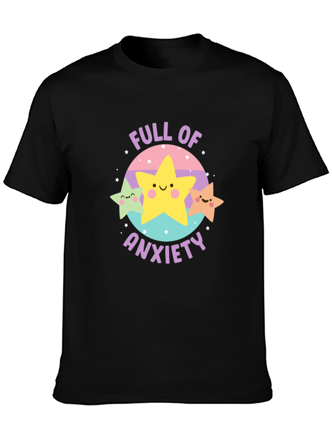 Anxiety Star Graphic T-Shirt