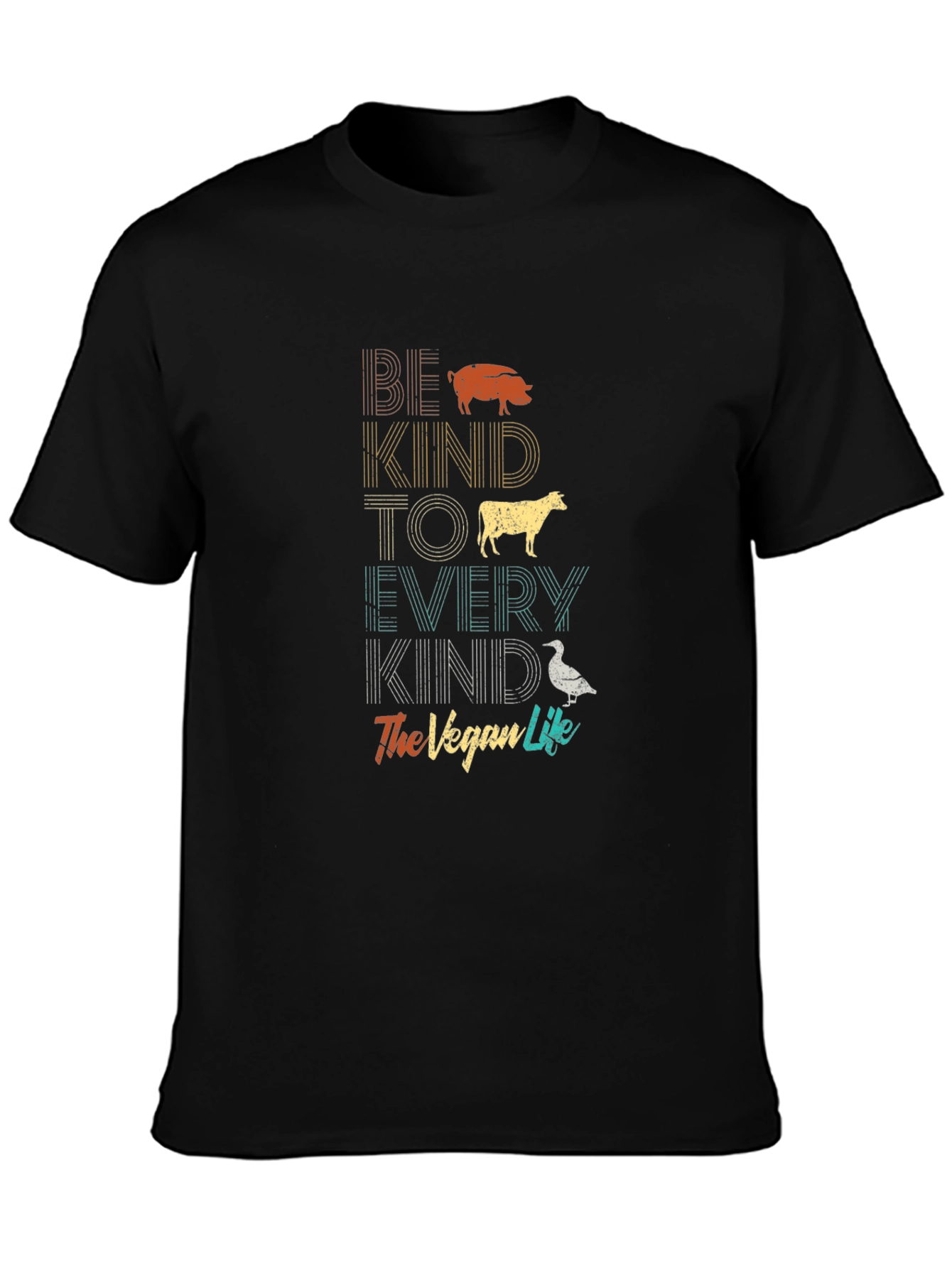 Be Kind T-Shirt: The Vegan Life Tee