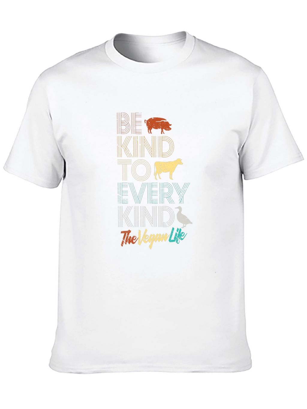 Be Kind T-Shirt: The Vegan Life Tee