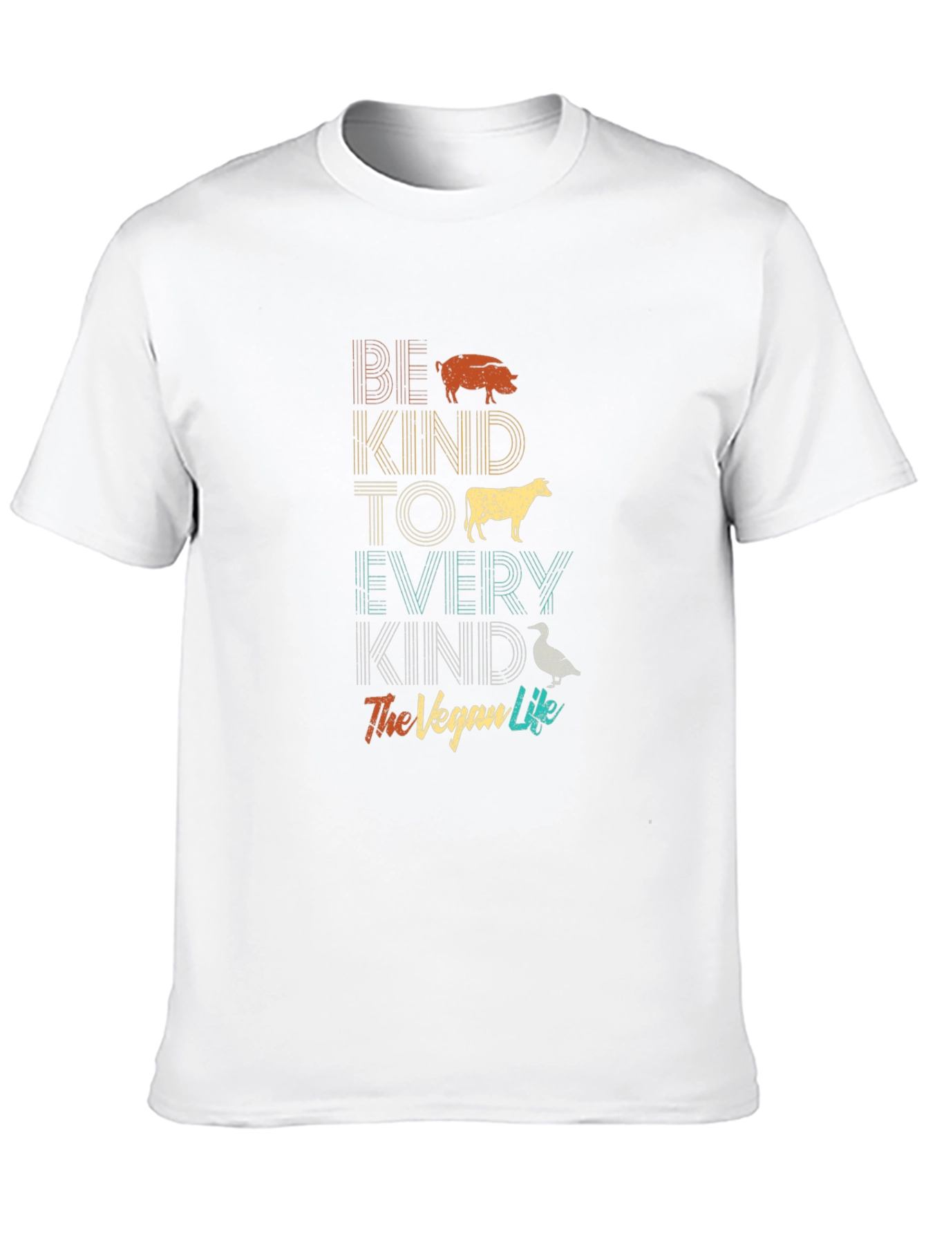 Be Kind T-Shirt: The Vegan Life Tee
