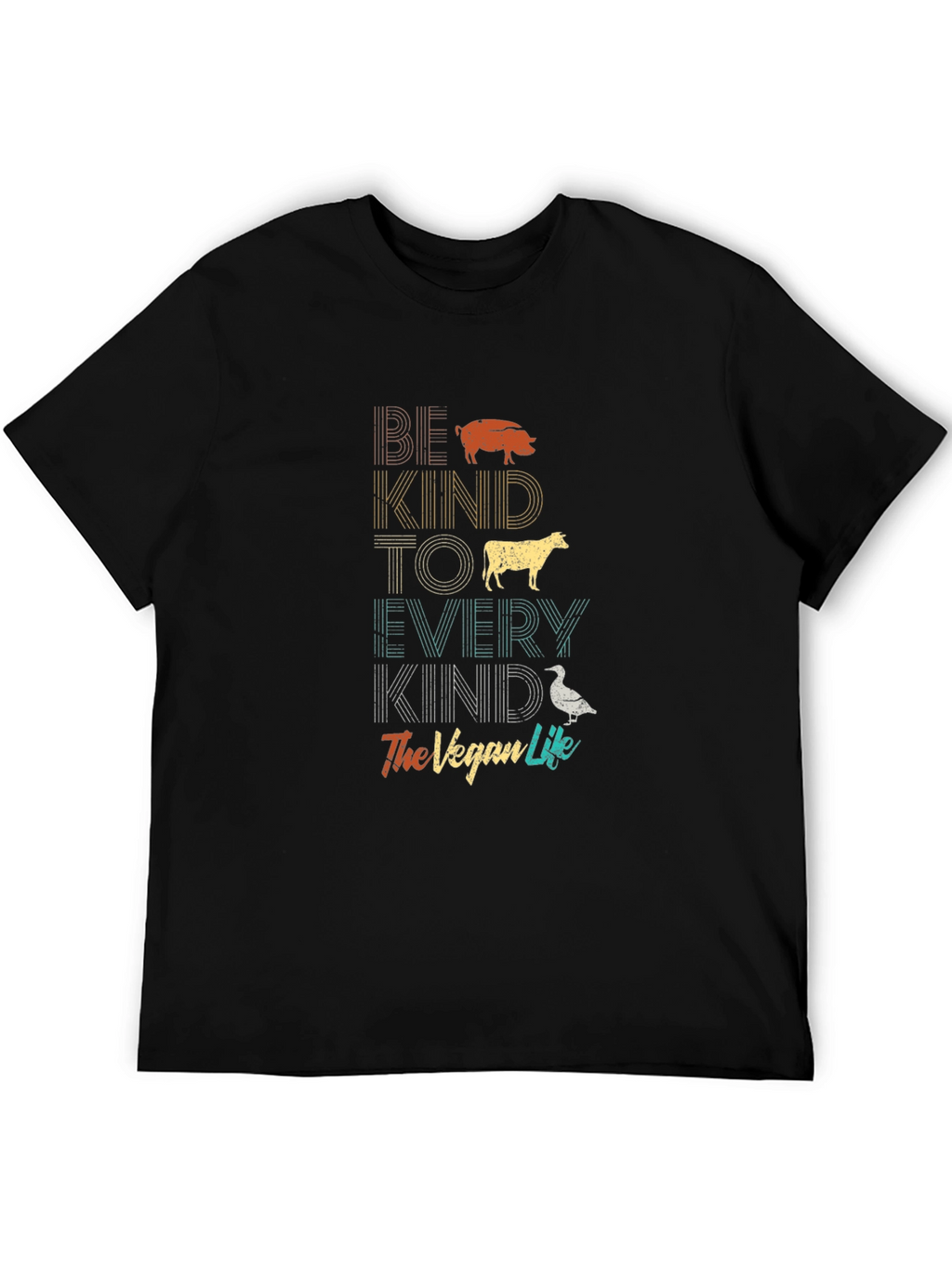 Be Kind T-Shirt: The Vegan Life Tee