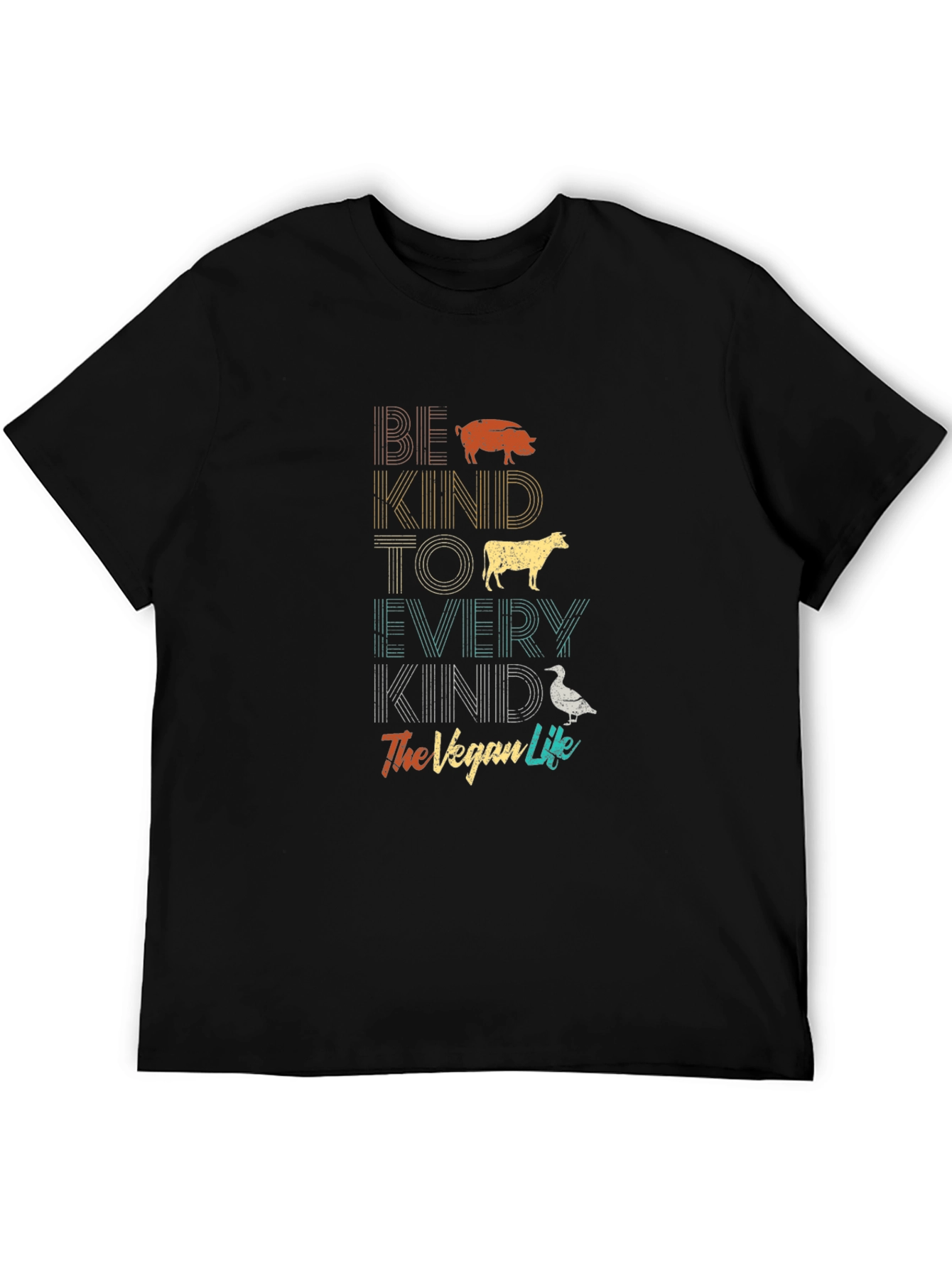 Be Kind T-Shirt: The Vegan Life Tee