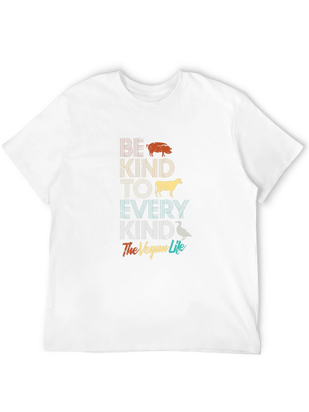 Be Kind T-Shirt: The Vegan Life Tee