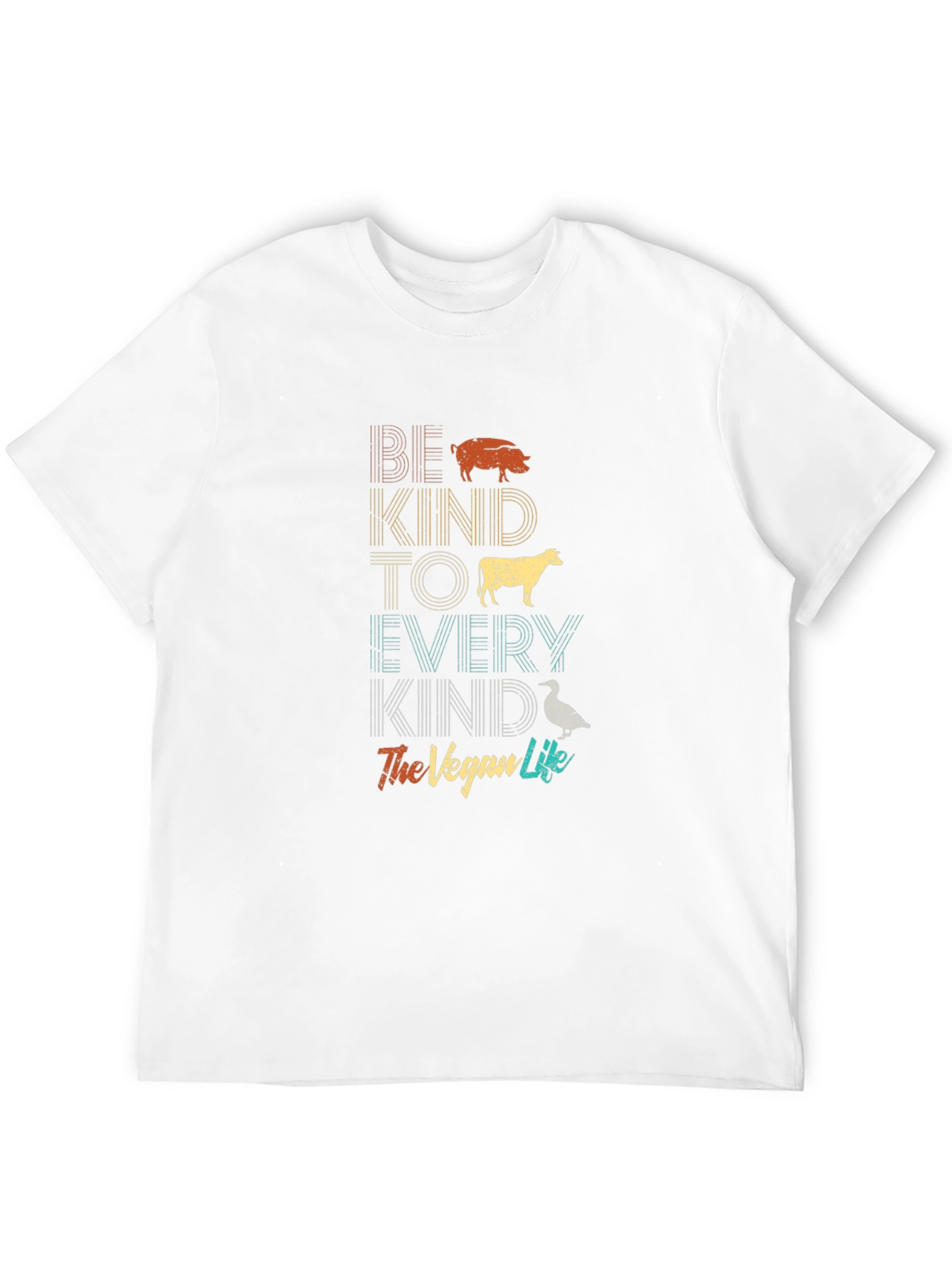 Be Kind T-Shirt: The Vegan Life Tee