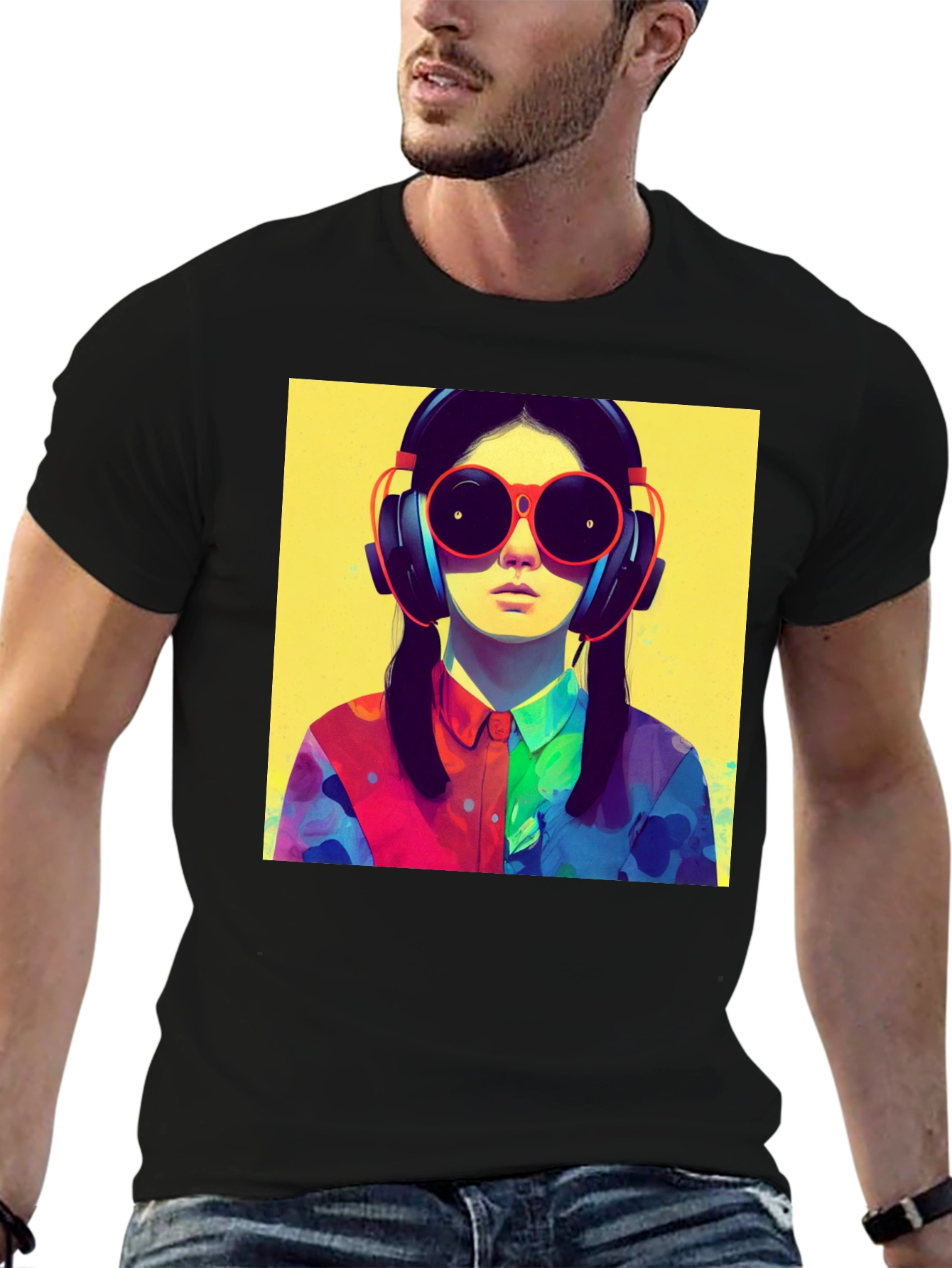 Colorful Portrait T-Shirt