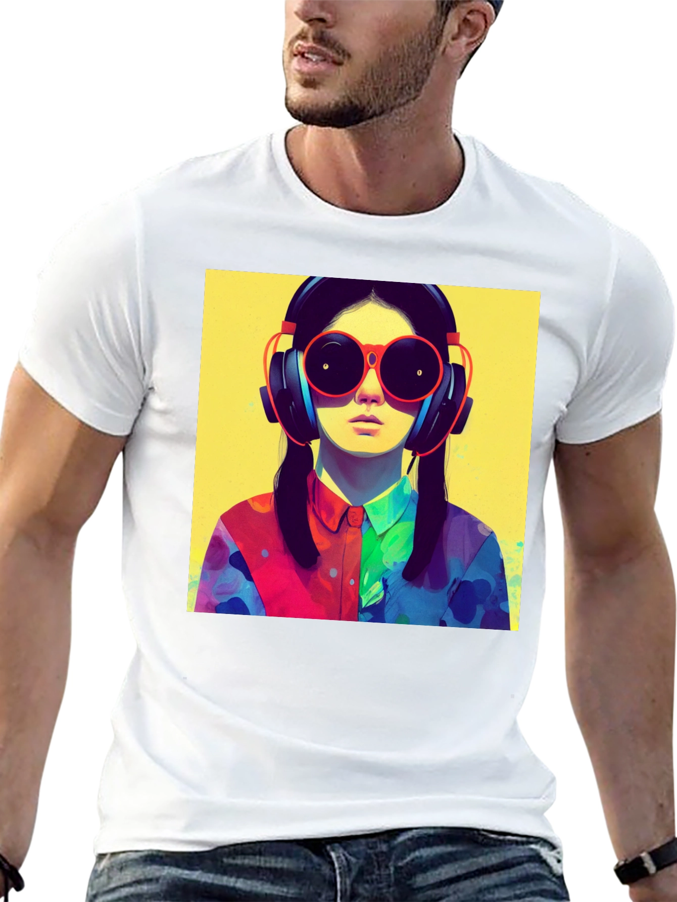 Colorful Portrait T-Shirt