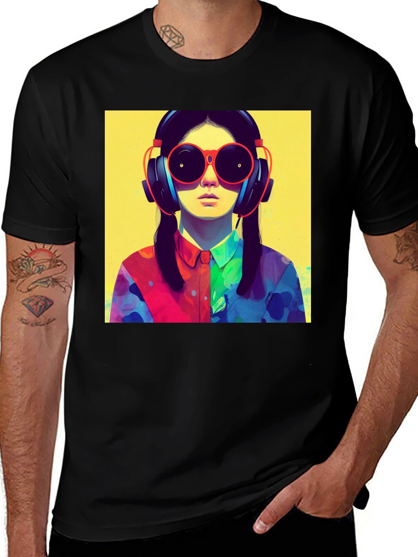 Colorful Portrait T-Shirt