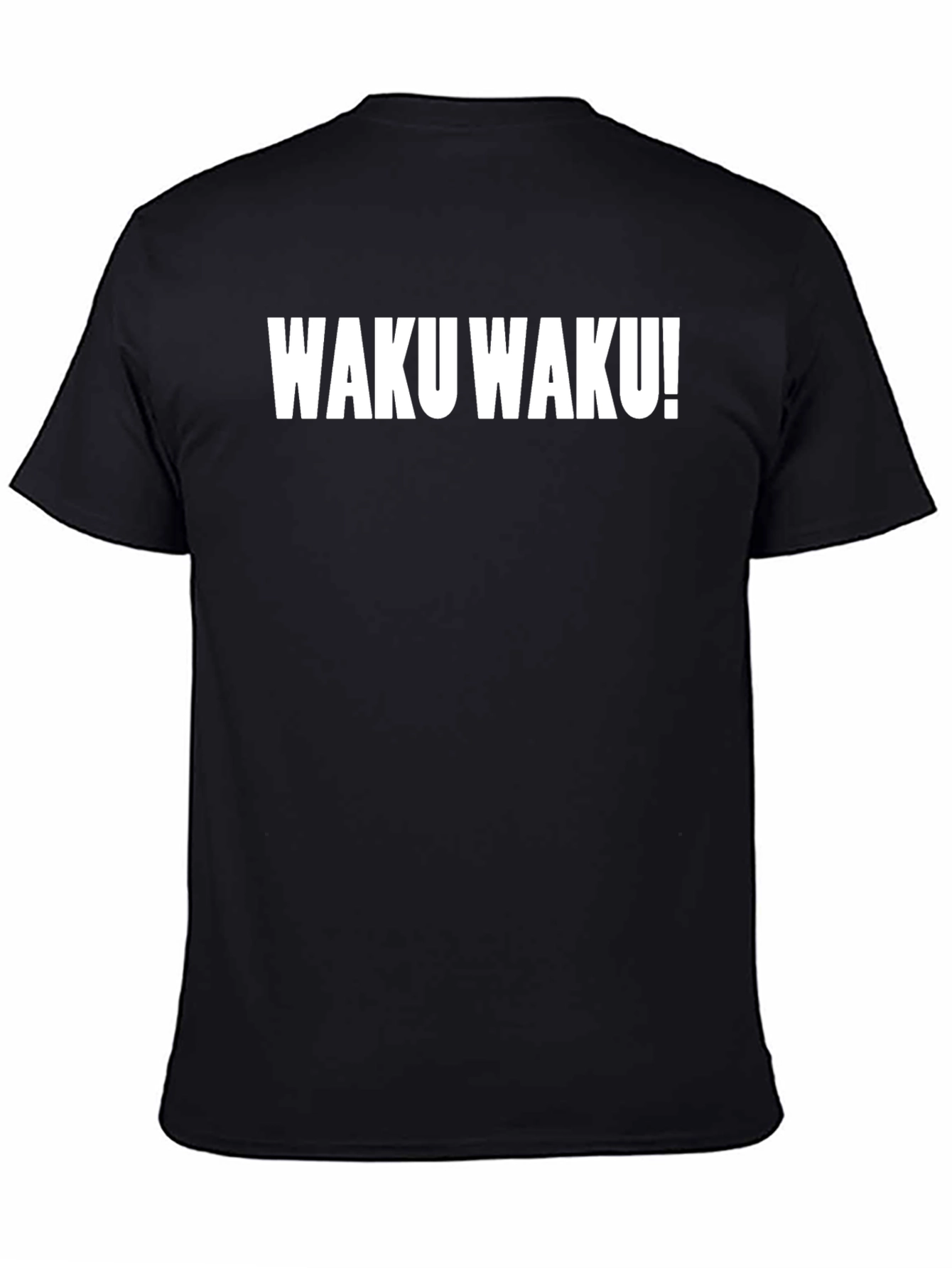 WAKU WAKU! Graphic Tee - Trendy Casual Wear