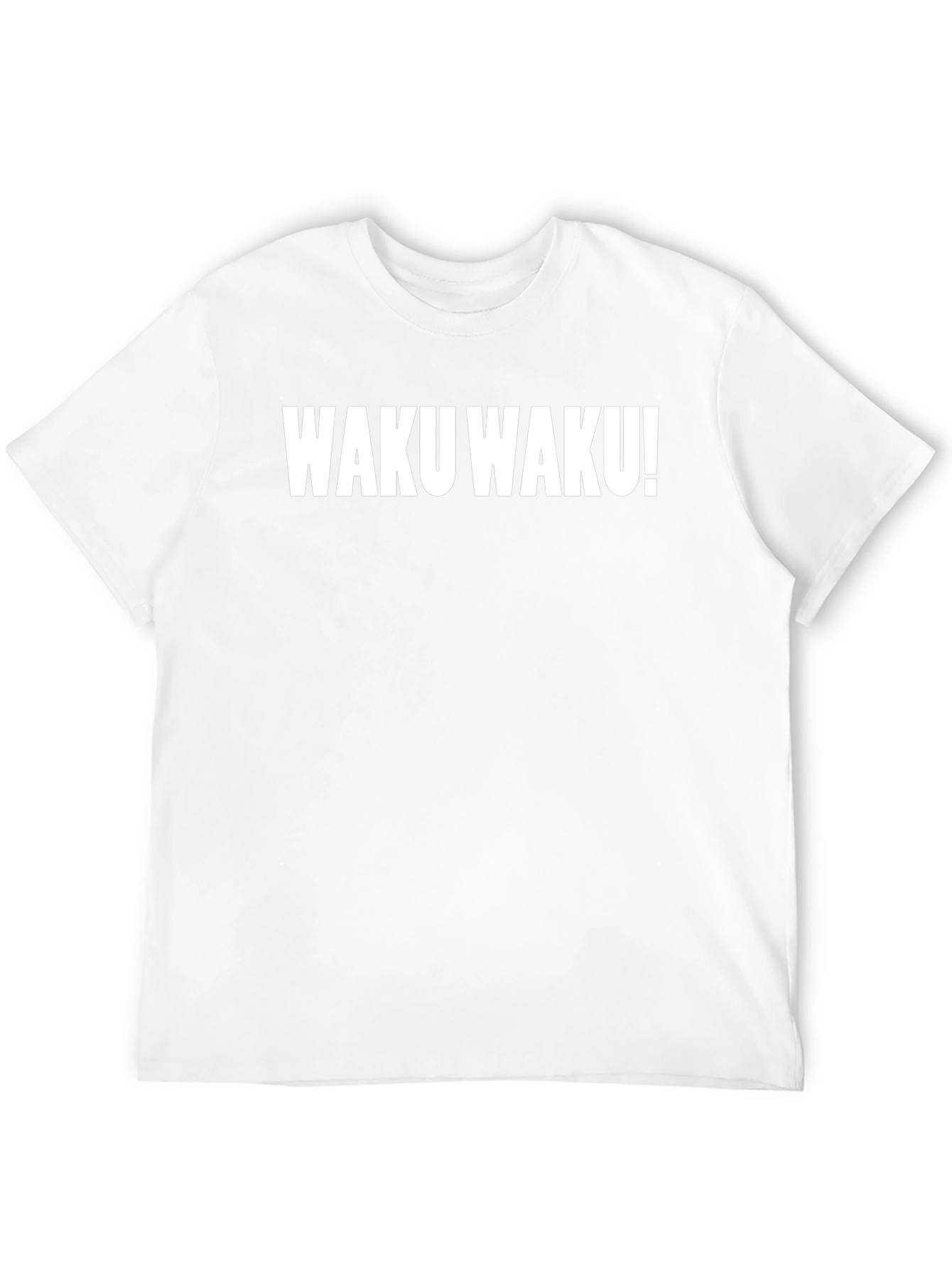 WAKU WAKU! Graphic Tee - Trendy Casual Wear