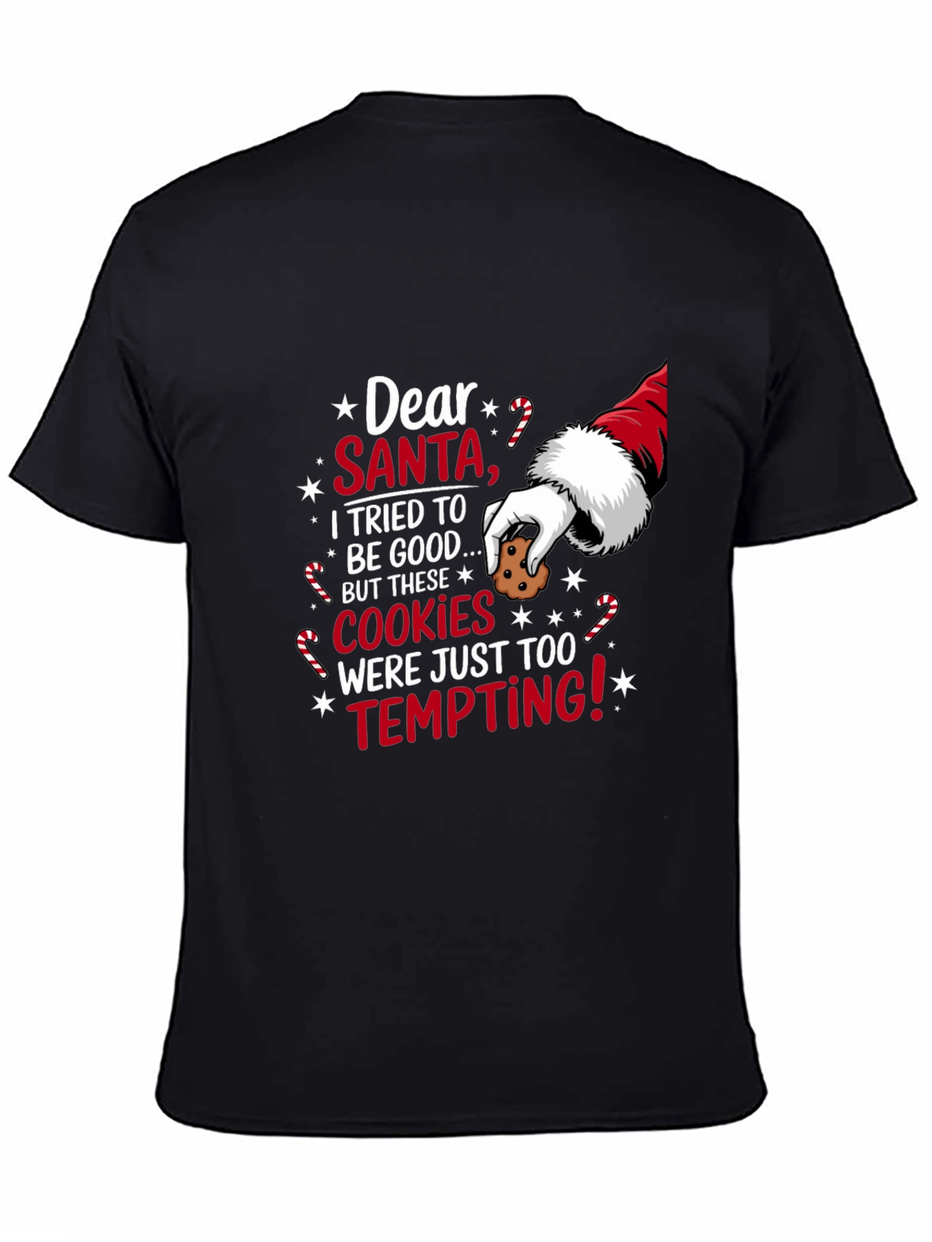 Dear Santa Cookie Temptation T-Shirt