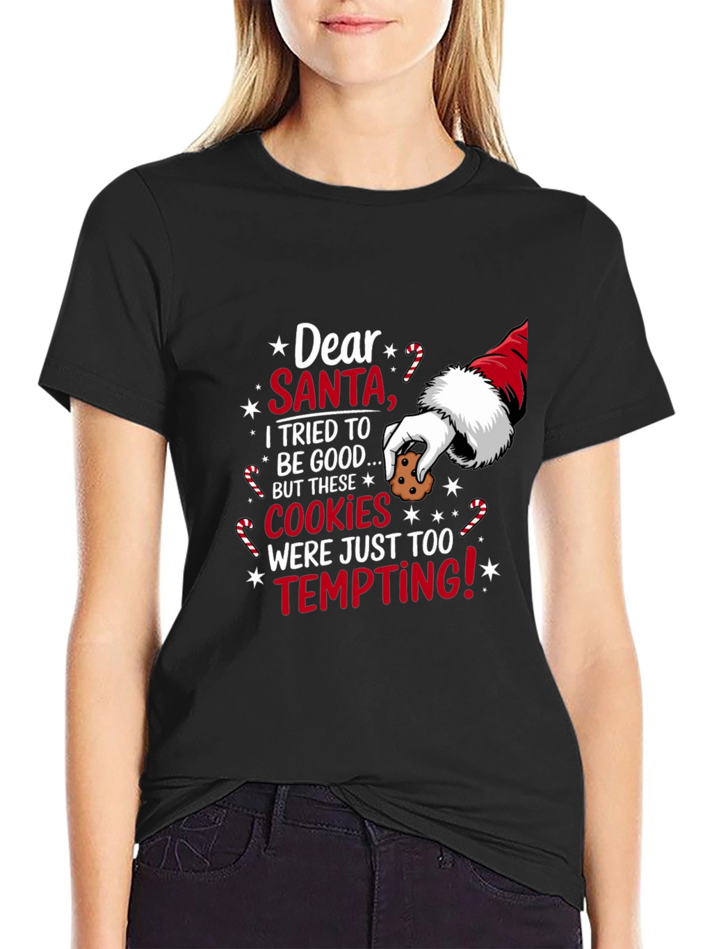 Dear Santa Cookie Temptation T-Shirt