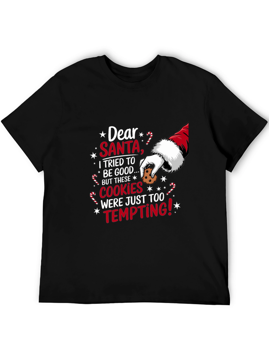 Dear Santa Cookie Temptation T-Shirt
