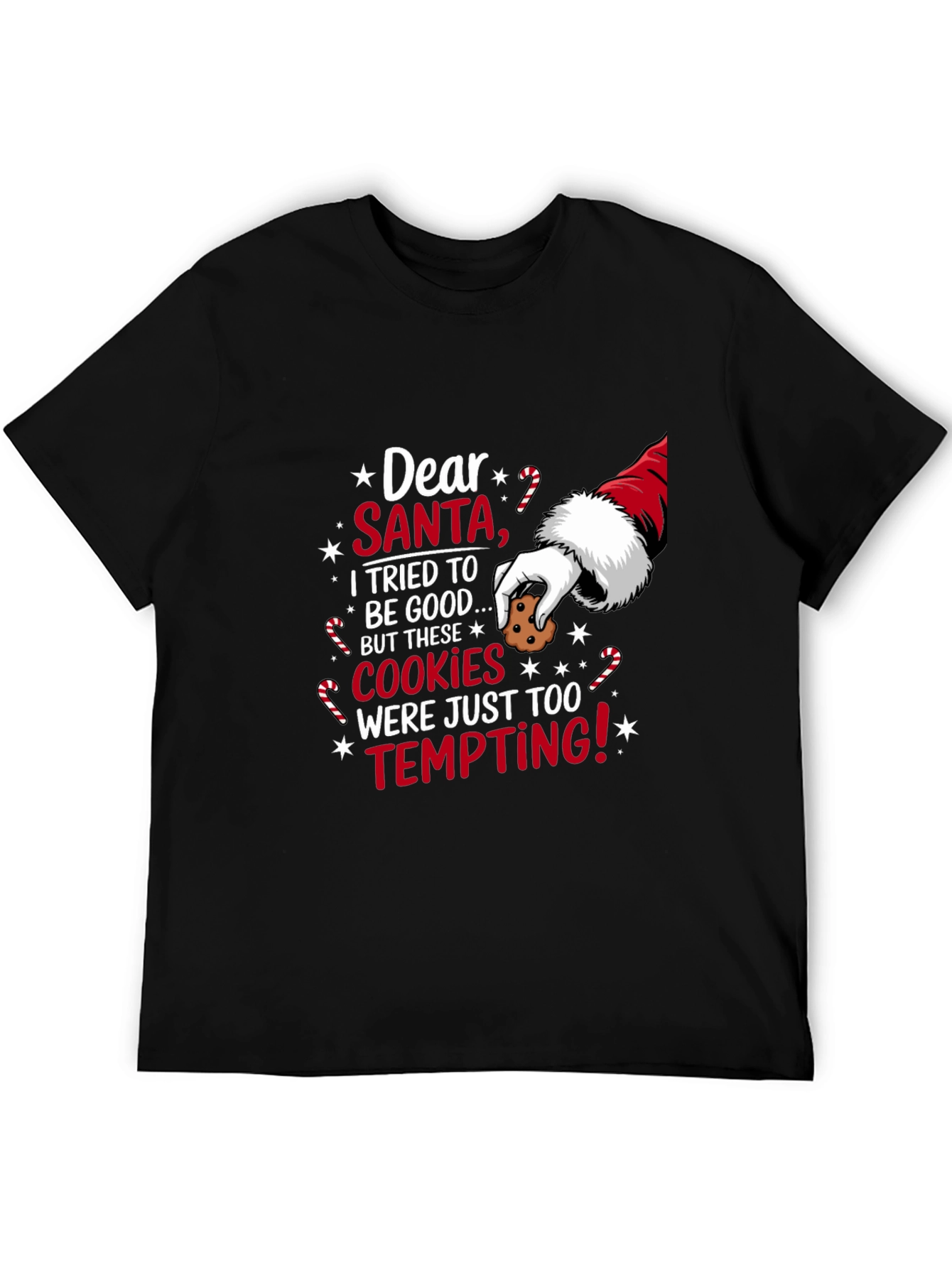 Dear Santa Cookie Temptation T-Shirt