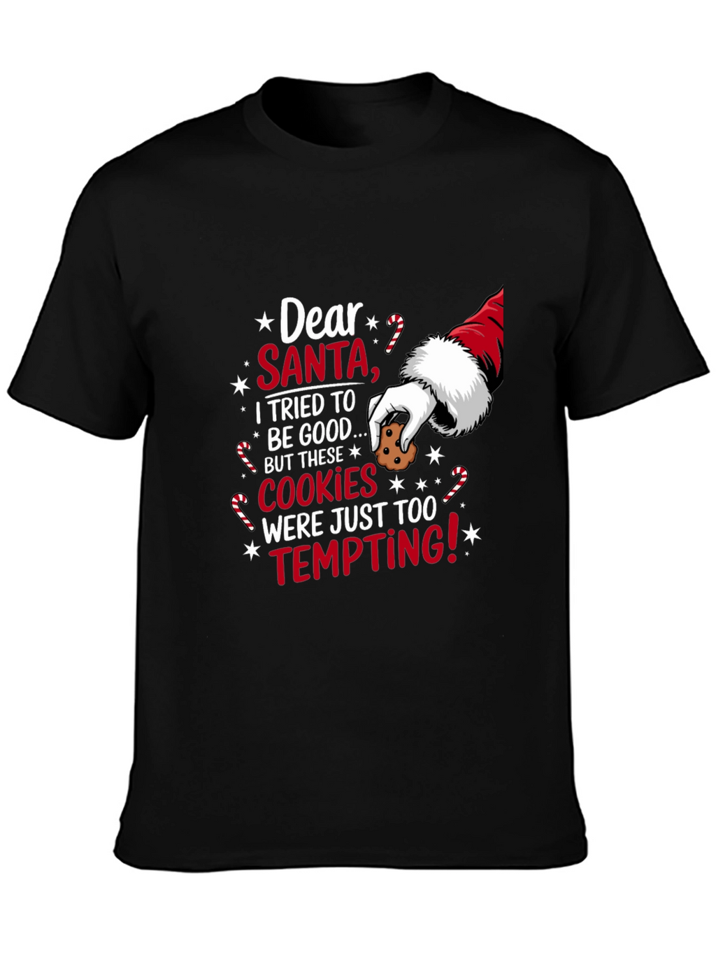 Dear Santa Cookie Temptation T-Shirt