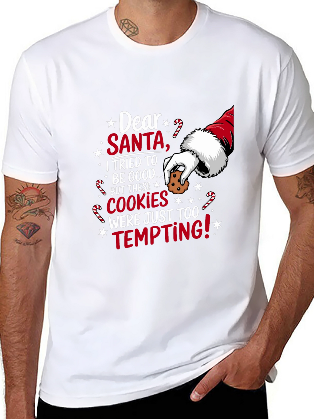 Dear Santa Cookie Temptation T-Shirt
