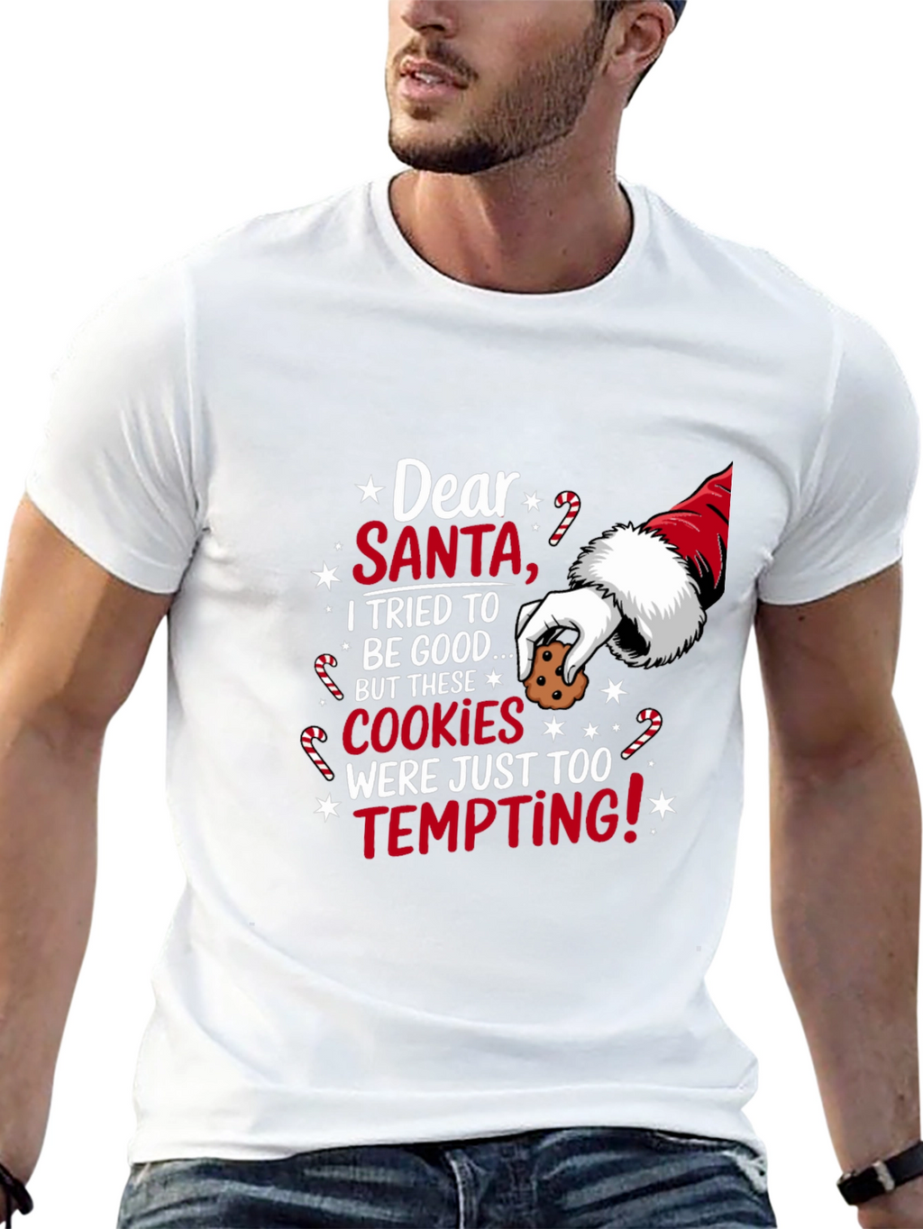 Dear Santa Cookie Temptation T-Shirt