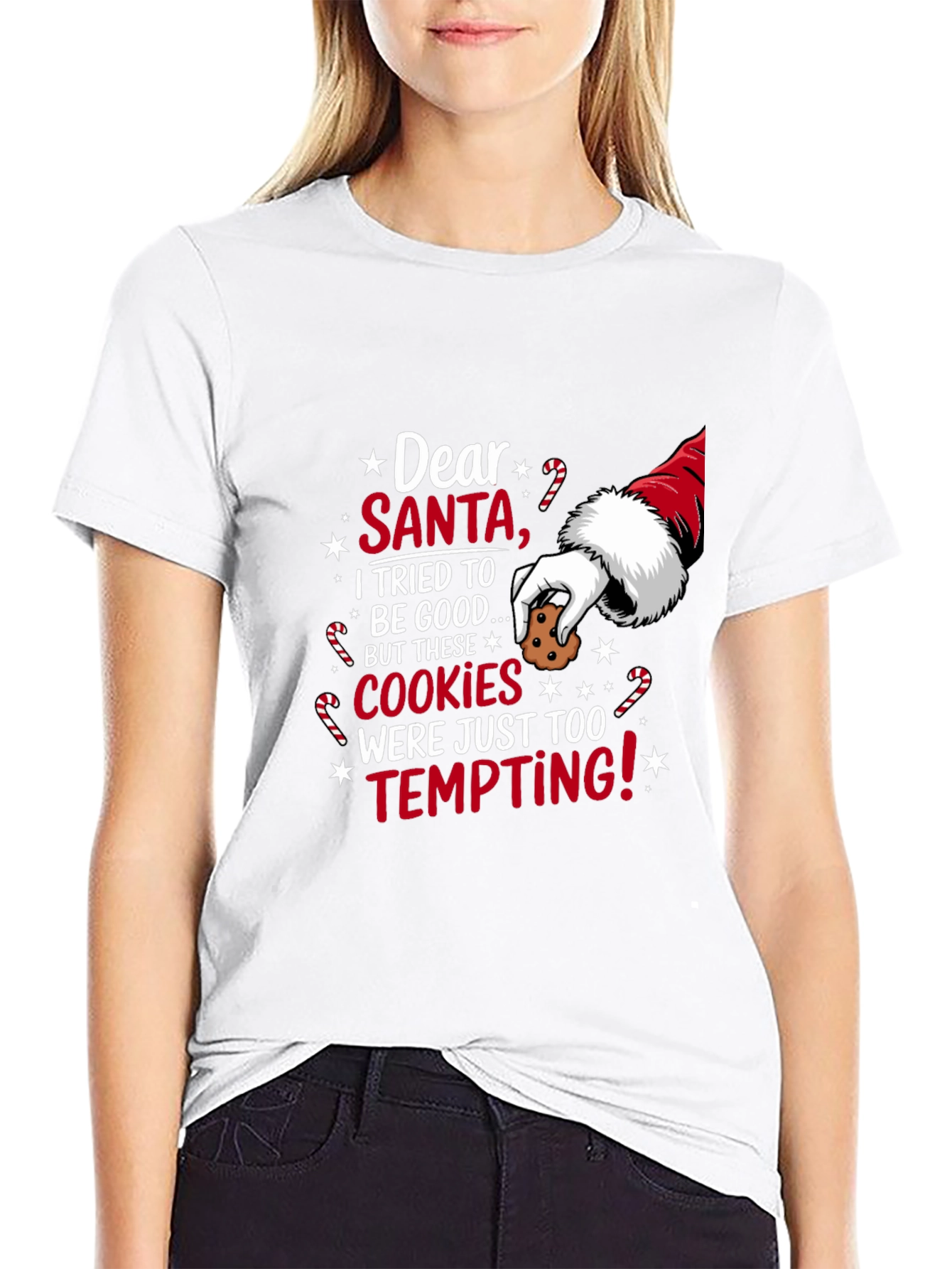 Dear Santa Cookie Temptation T-Shirt