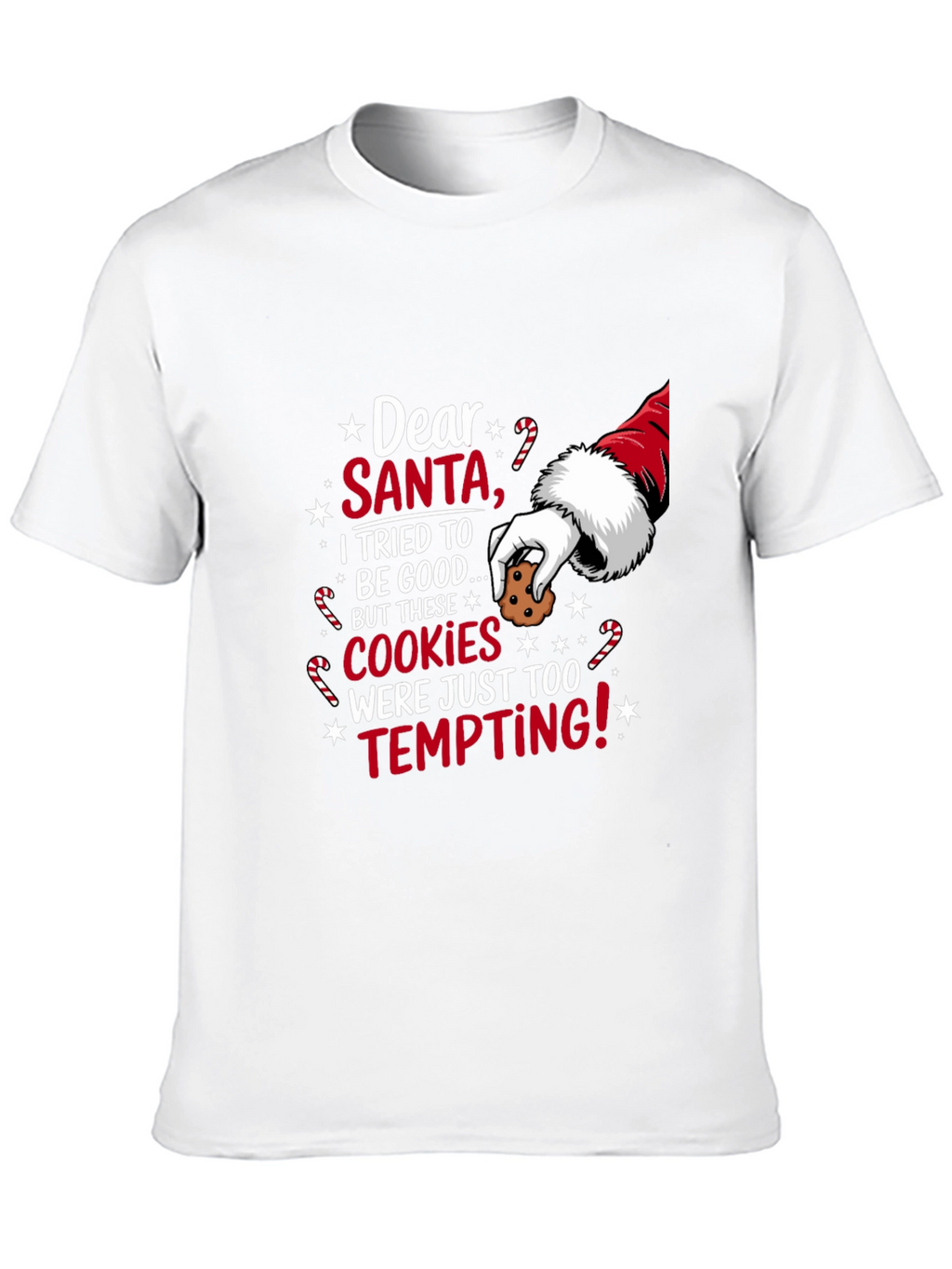 Dear Santa Cookie Temptation T-Shirt