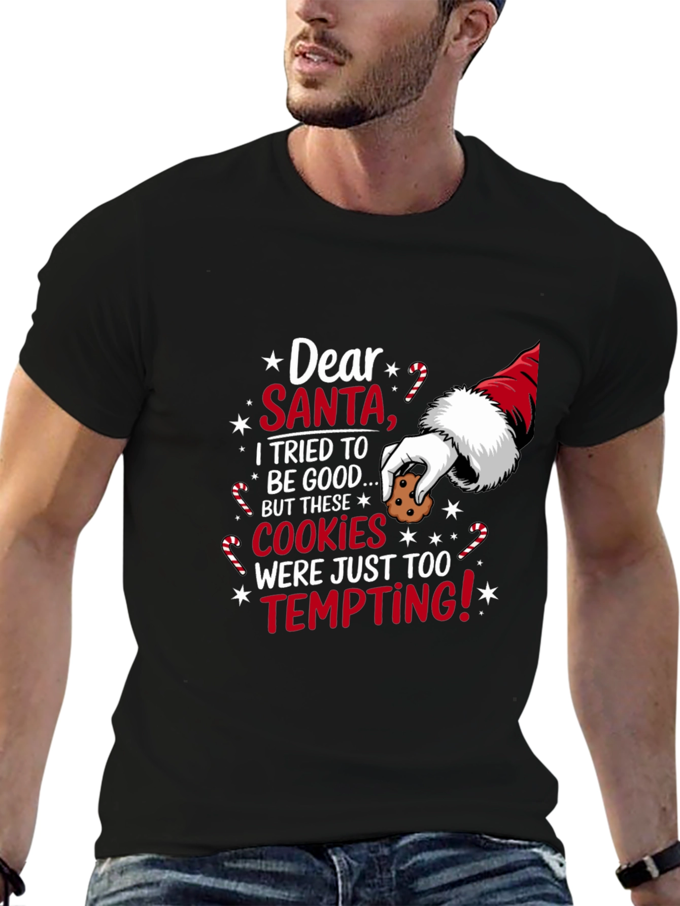 Dear Santa Cookie Temptation T-Shirt