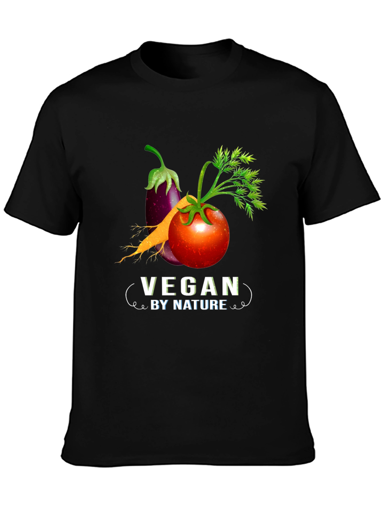 Vegan By Nature Graphic T-Shirt