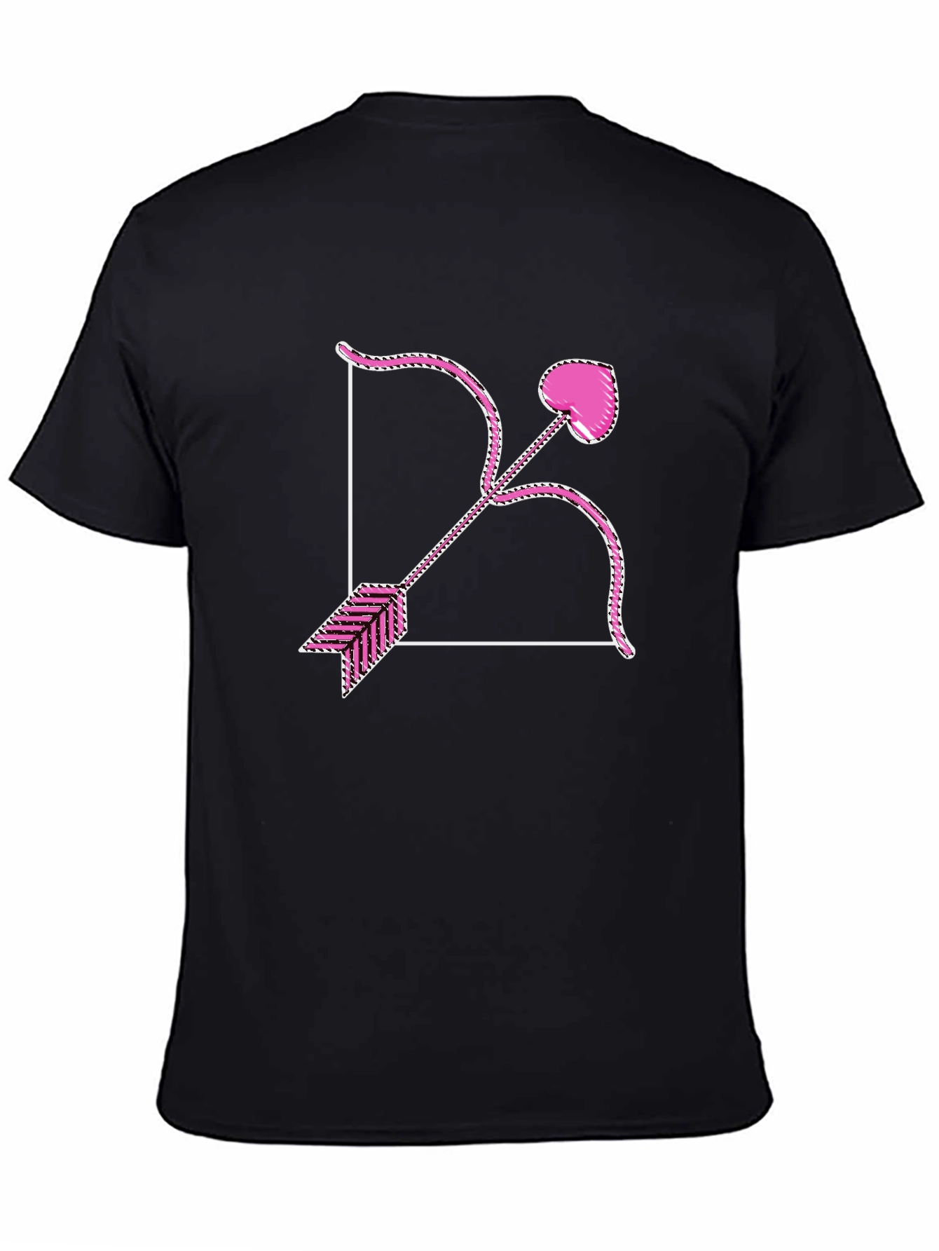 Cupid Bow and Arrow Graphic T-Shirt