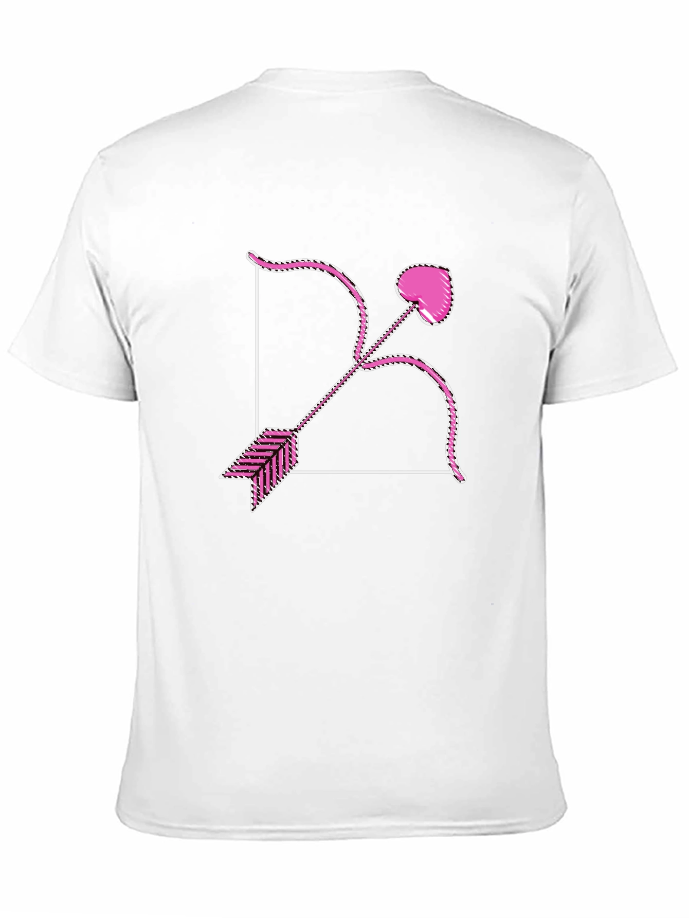 Cupid Bow and Arrow Graphic T-Shirt