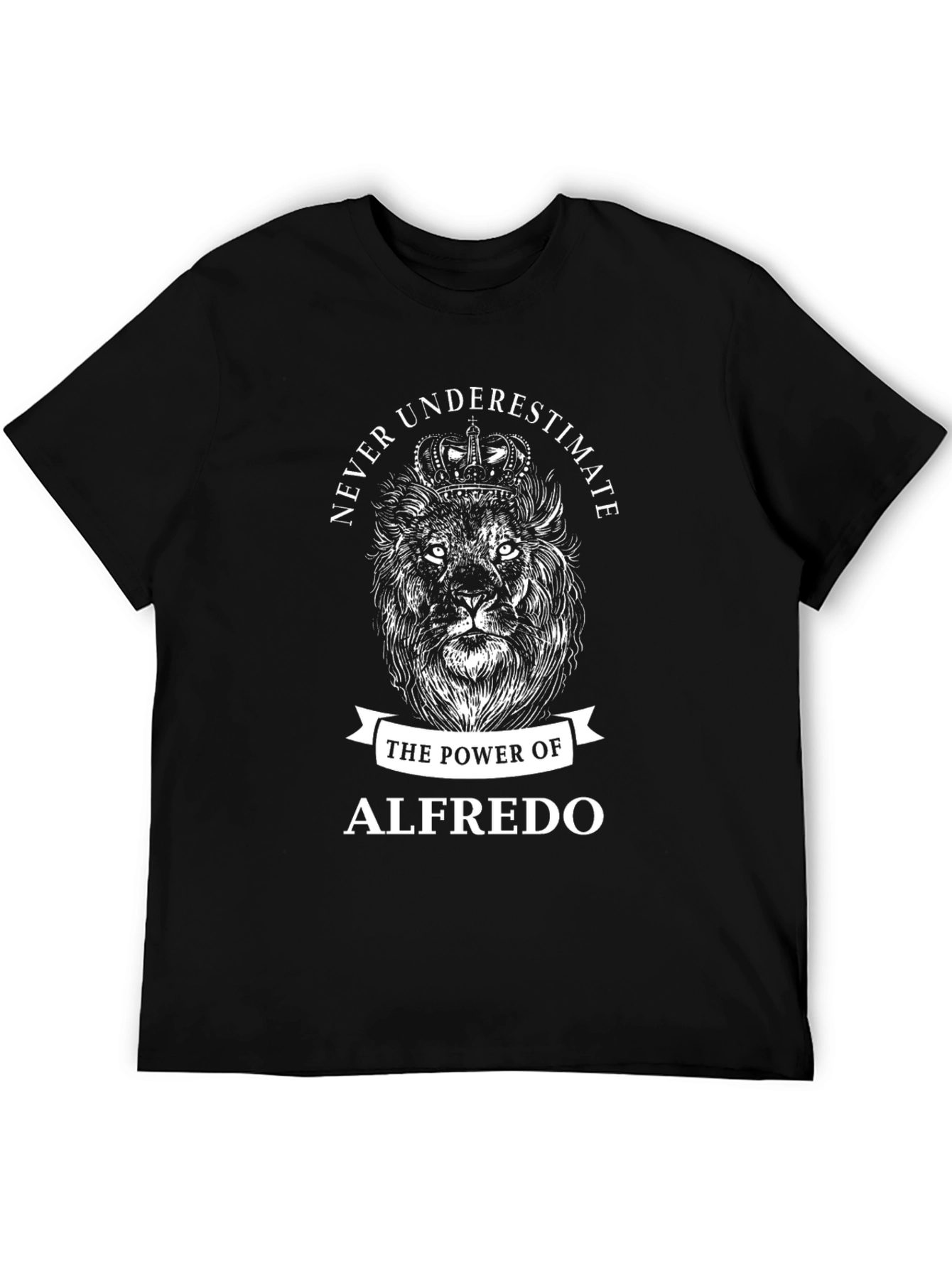 Alfredo Power Lion Graphic T-Shirt