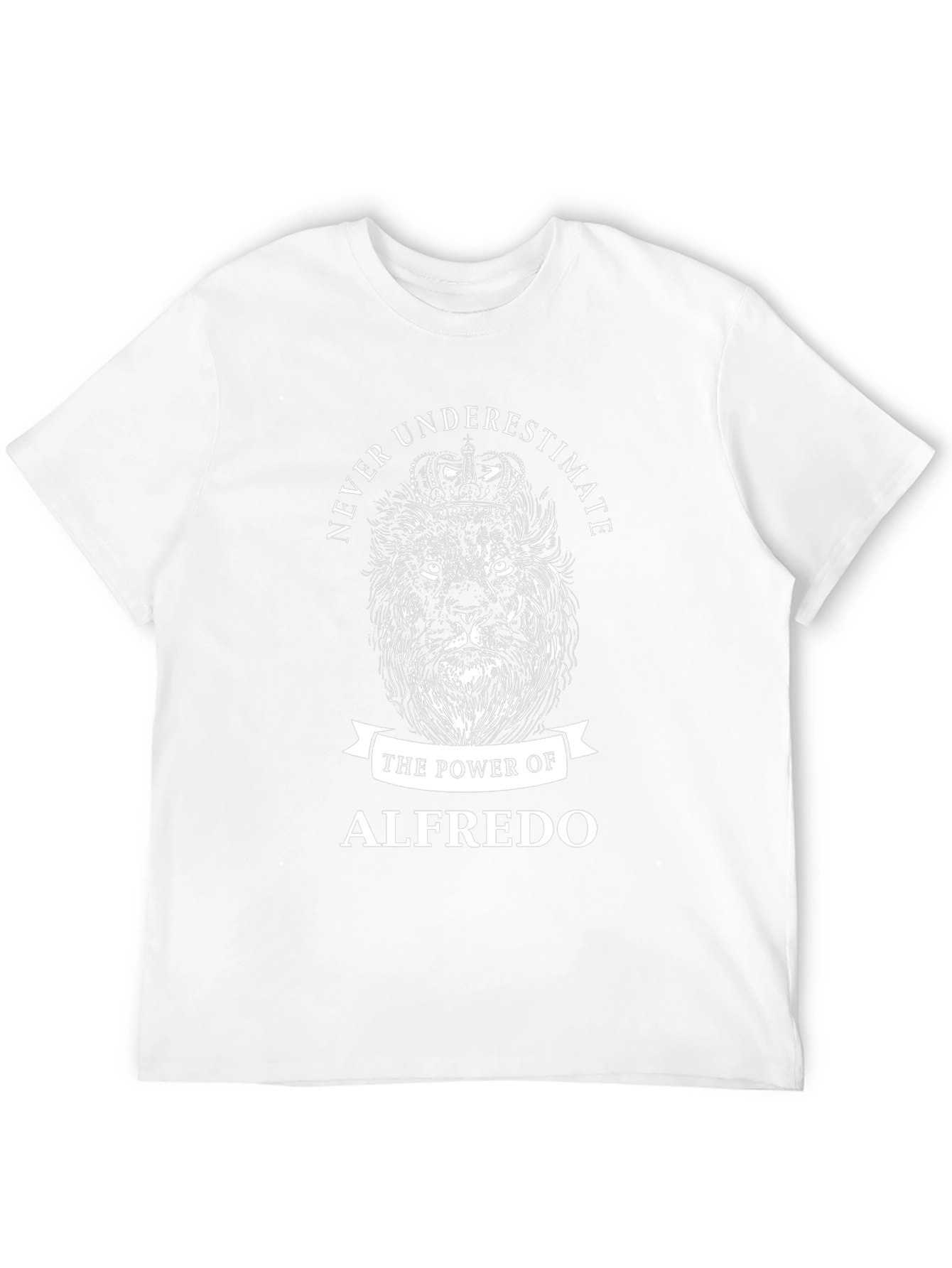 Alfredo Power Lion Graphic T-Shirt