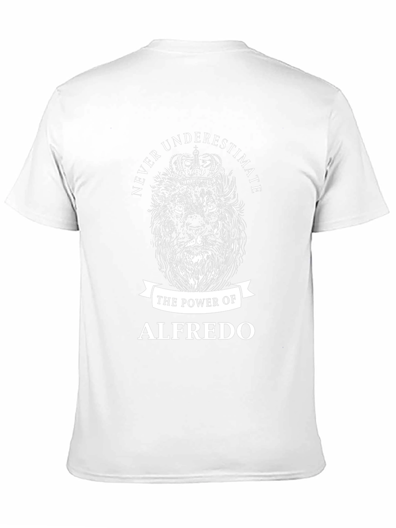Alfredo Power Lion Graphic T-Shirt