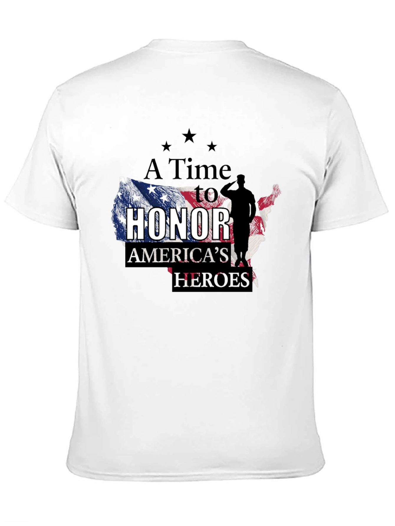 A Time to Honor Americas Heroes Graphic T-Shirt