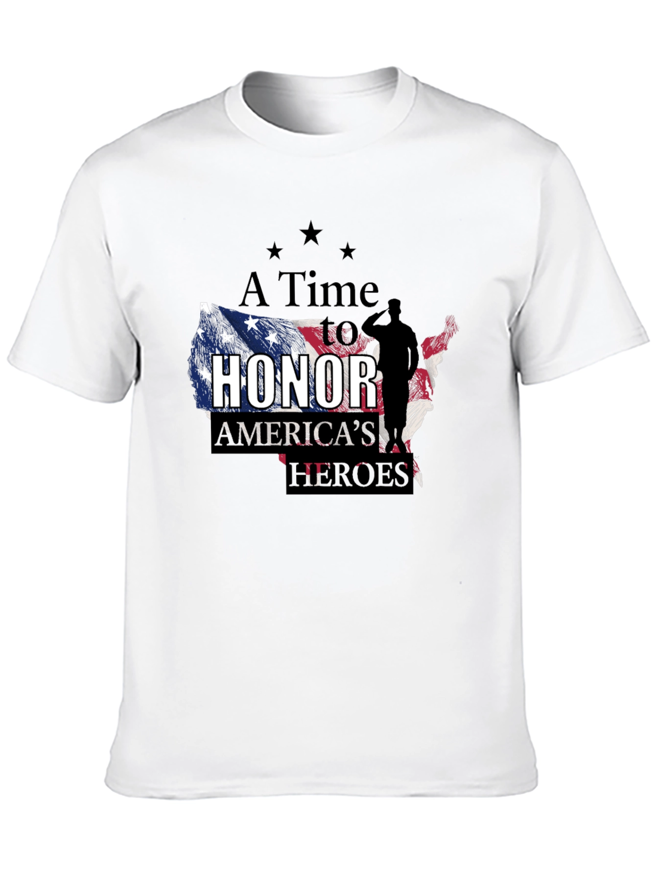 A Time to Honor Americas Heroes Graphic T-Shirt