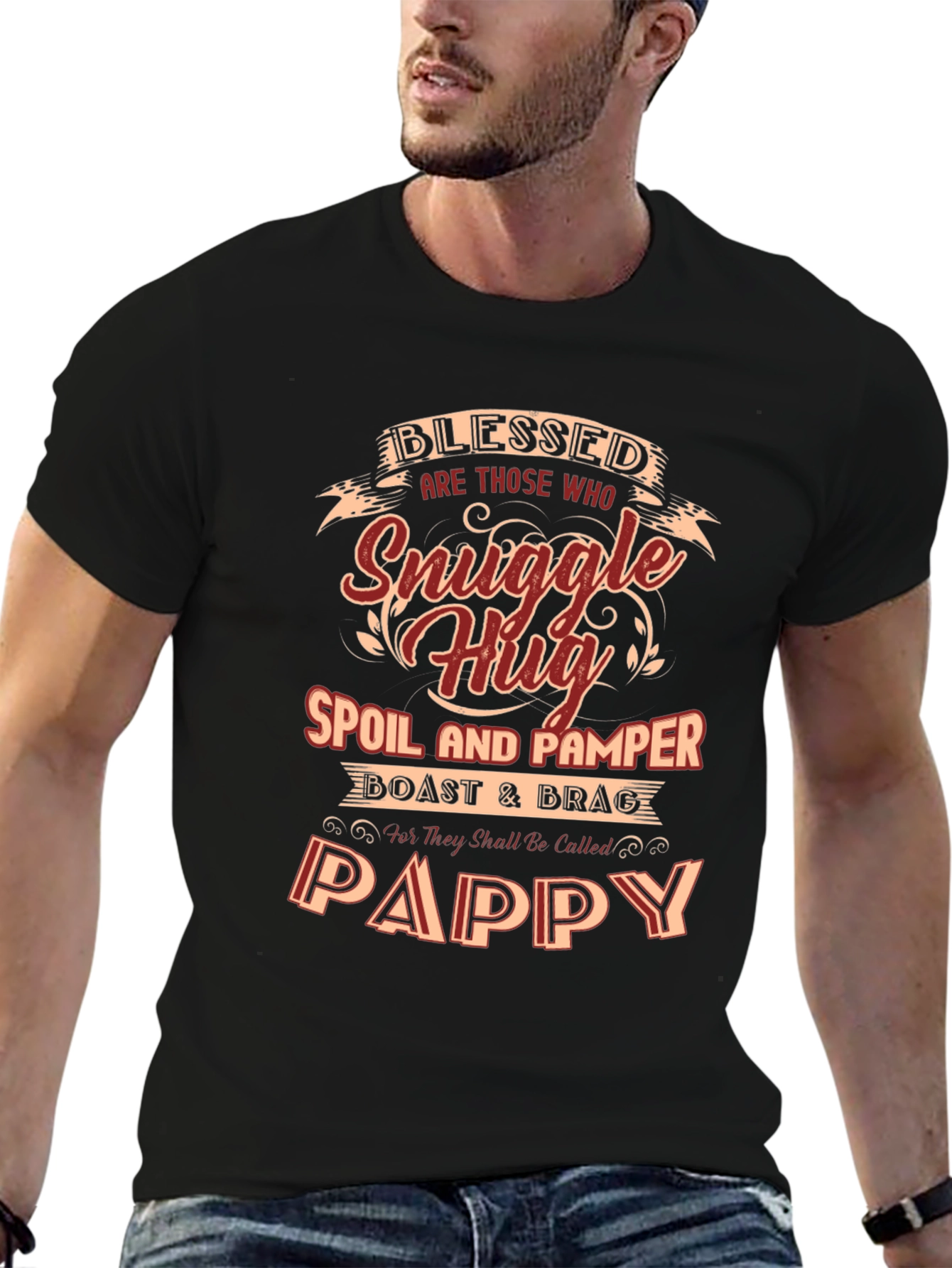 Blessed Pappy Graphic T-Shirt