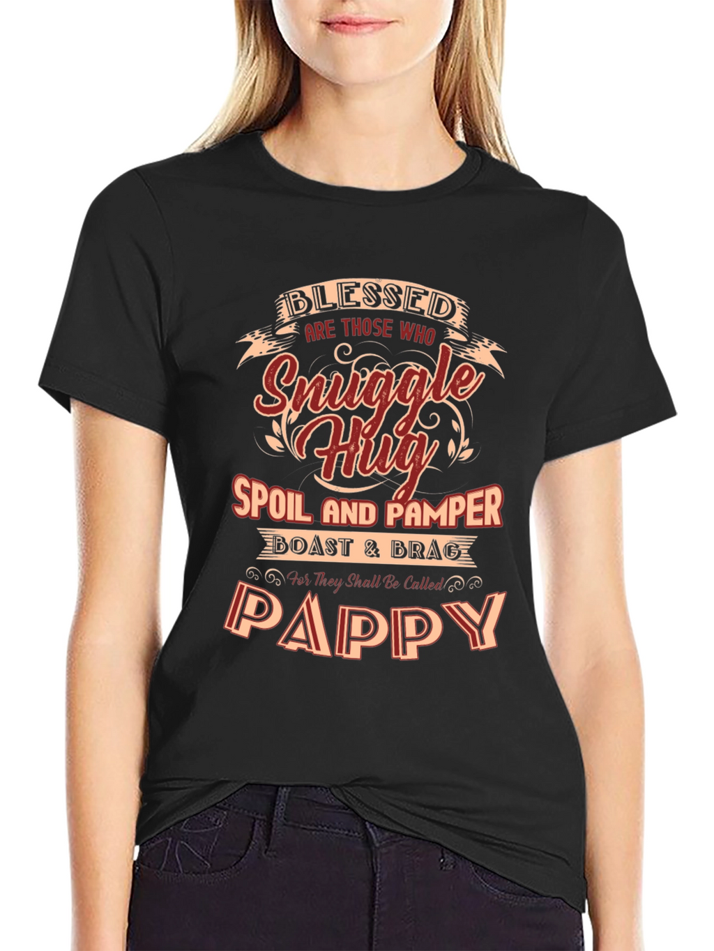 Blessed Pappy Graphic T-Shirt