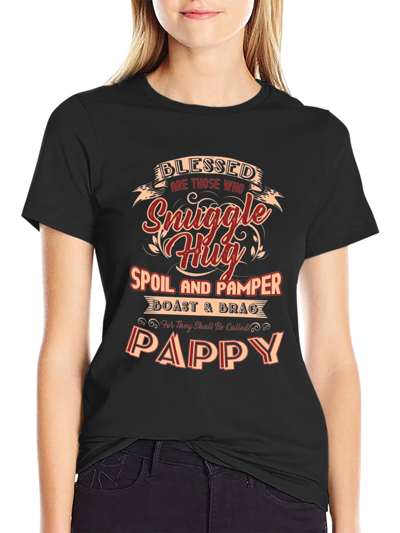 Blessed Pappy Graphic T-Shirt