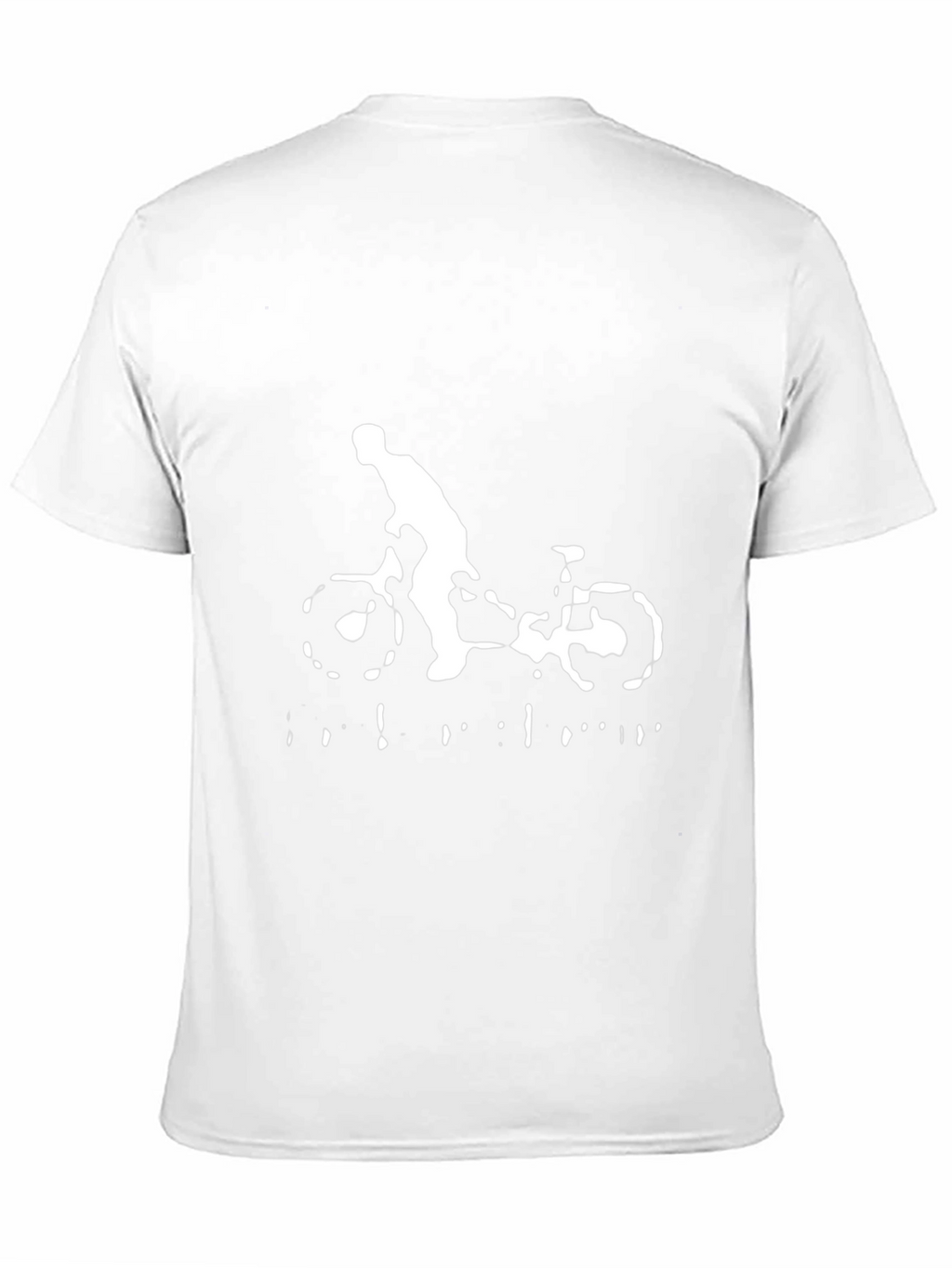 Black Bike Rider Graphic Tee
