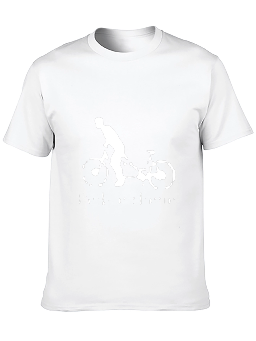 Black Bike Rider Graphic Tee