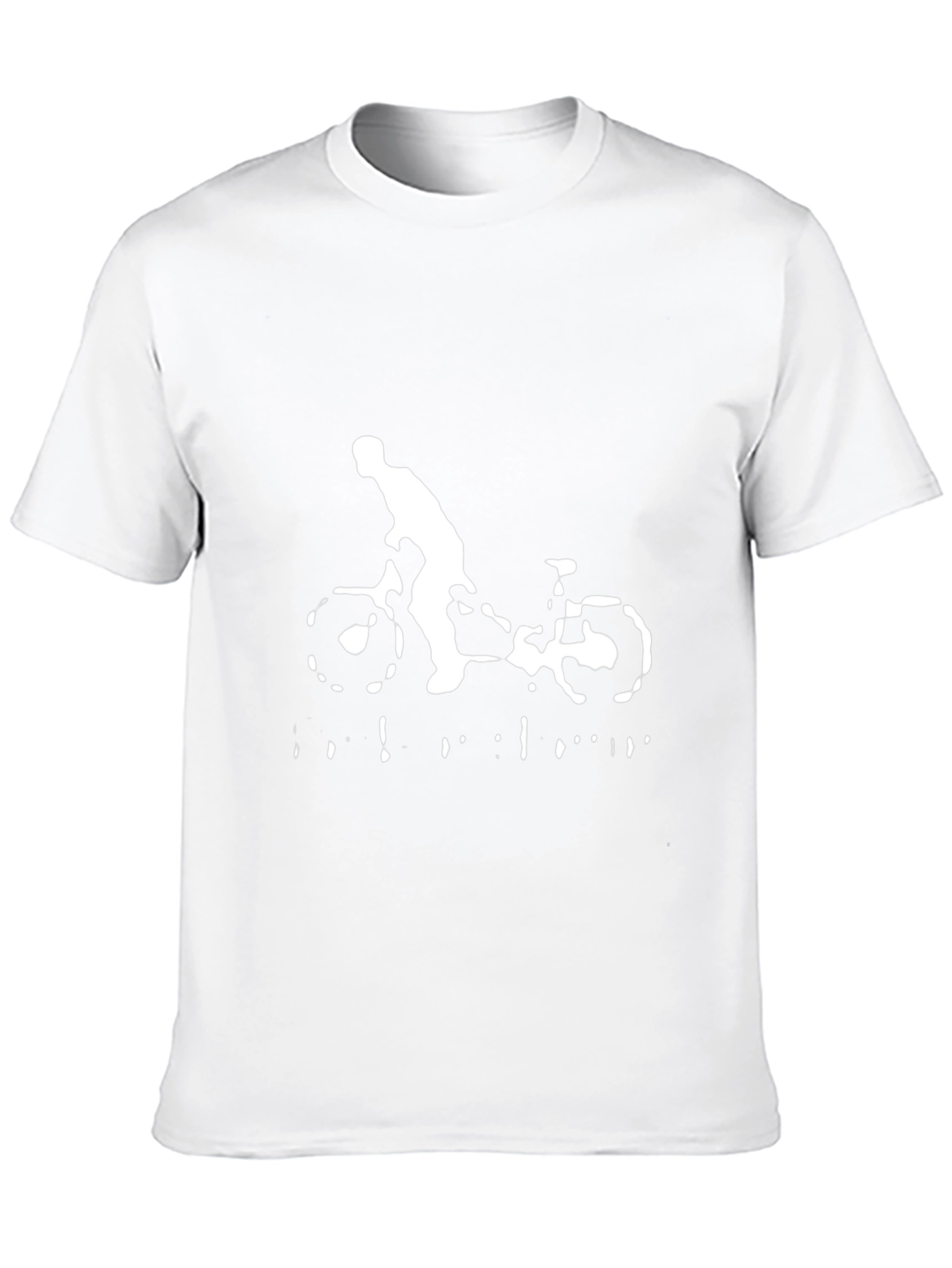Black Bike Rider Graphic Tee