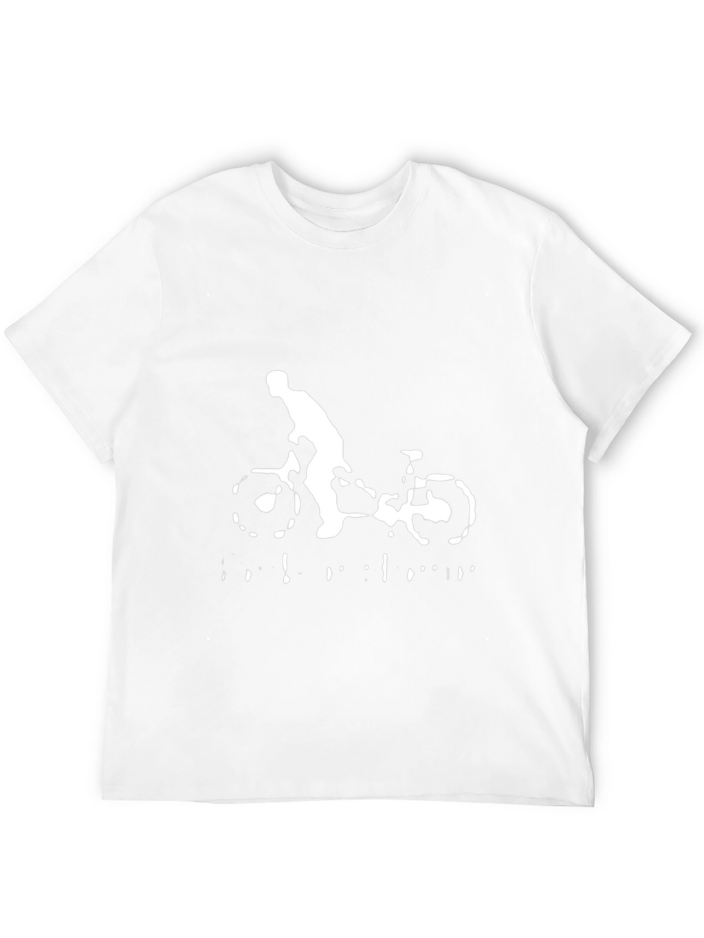 Black Bike Rider Graphic Tee