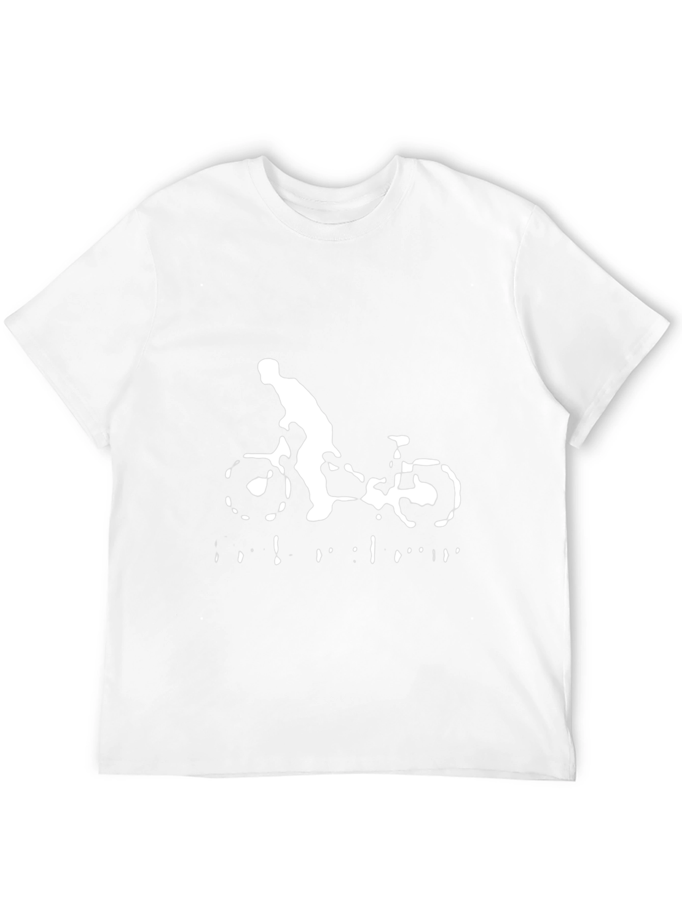 Black Bike Rider Graphic Tee