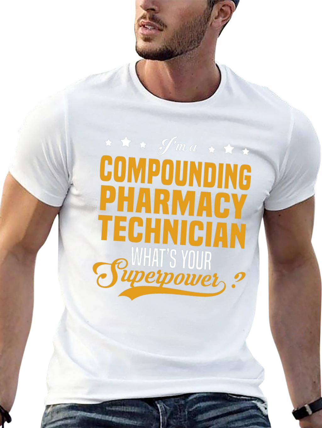 Compounding Pharmacy Technician T-Shirt - Superpower Tee