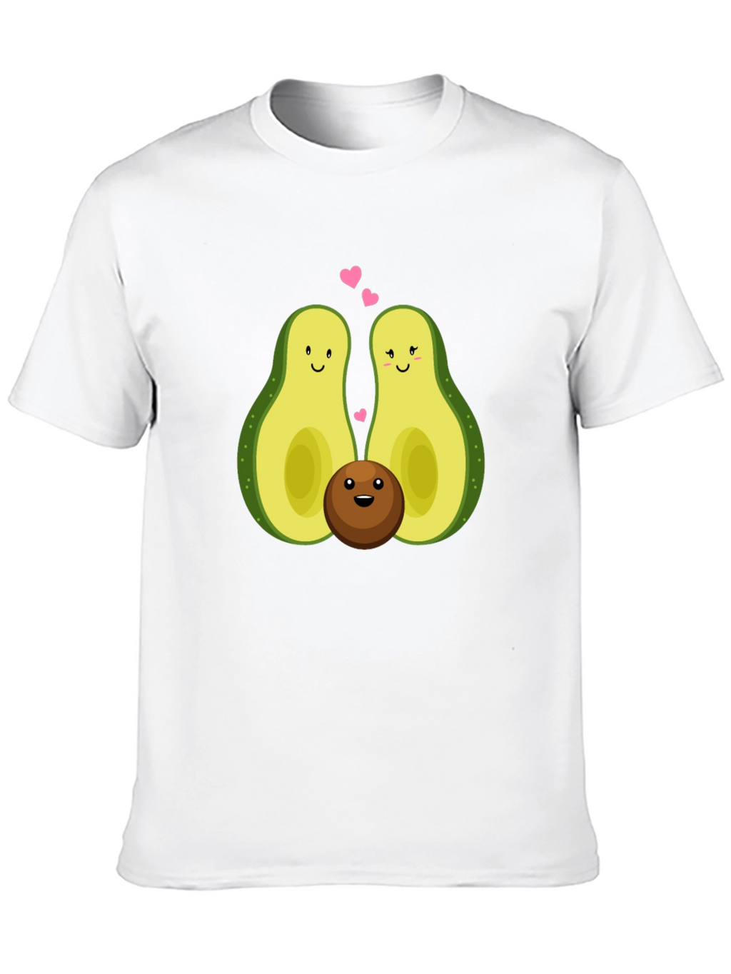 Avocado Family Graphic Tee - Black