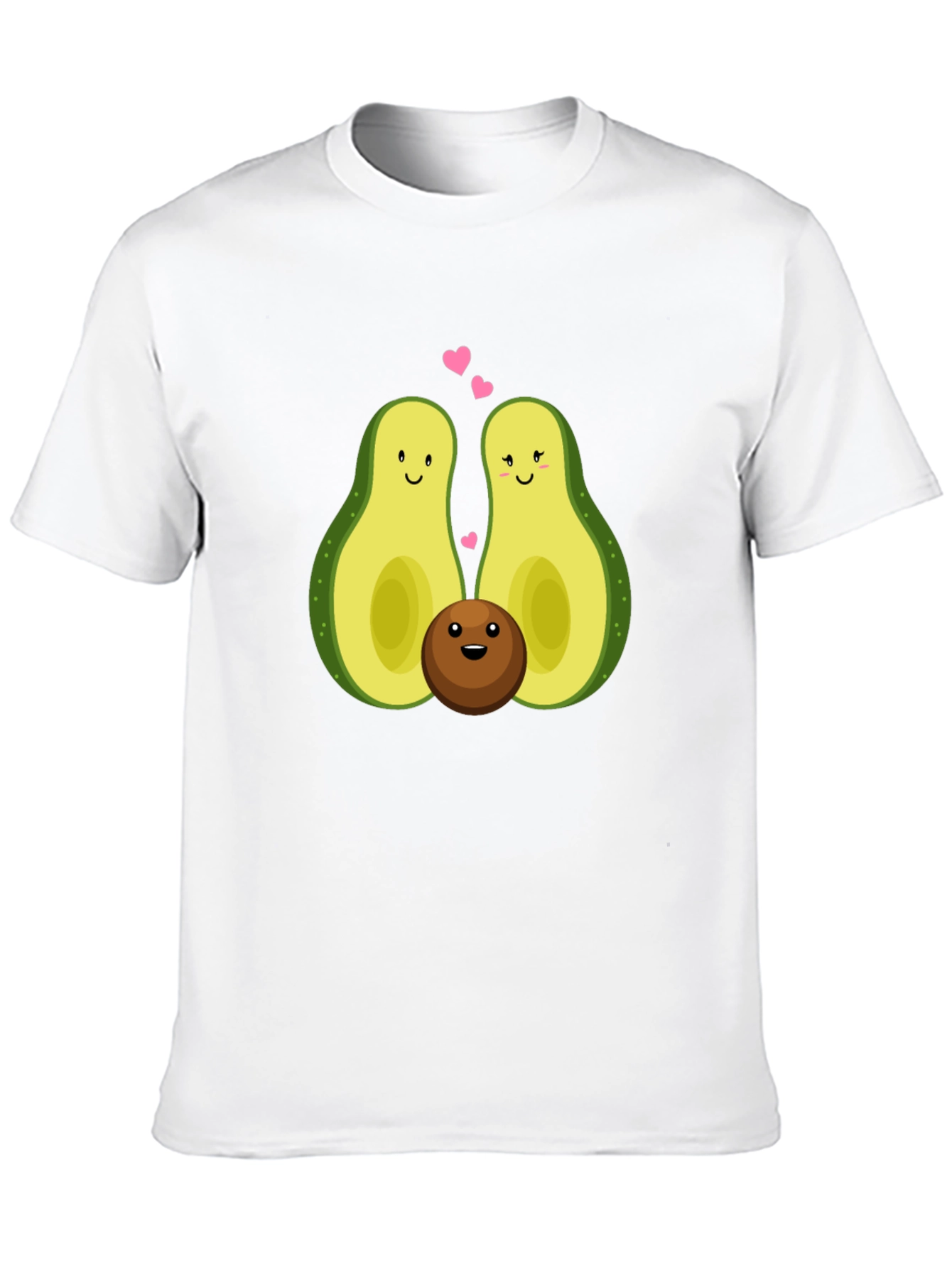Avocado Family Graphic Tee - Black