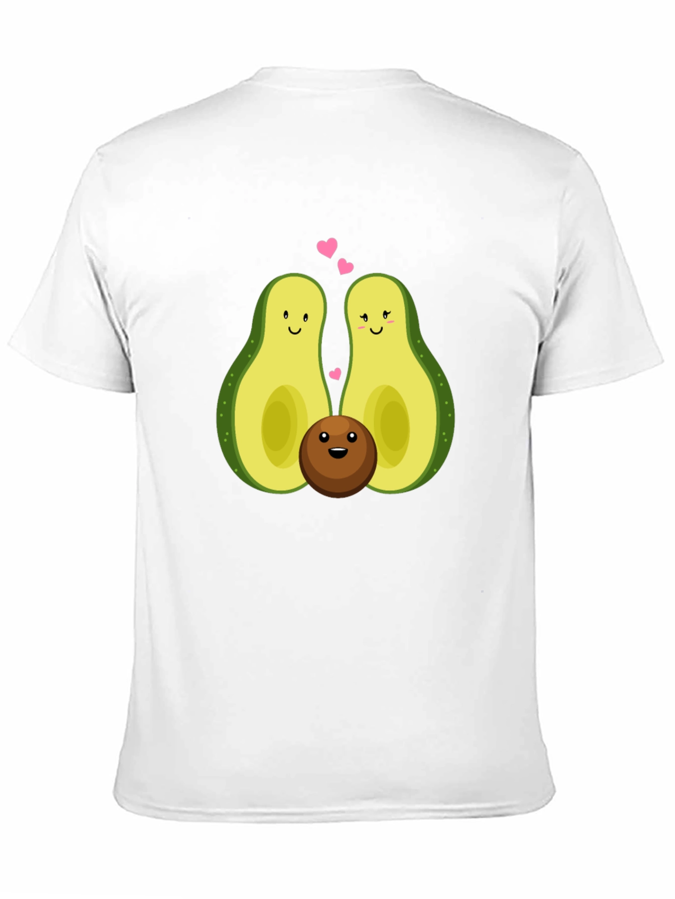 Avocado Family Graphic Tee - Black